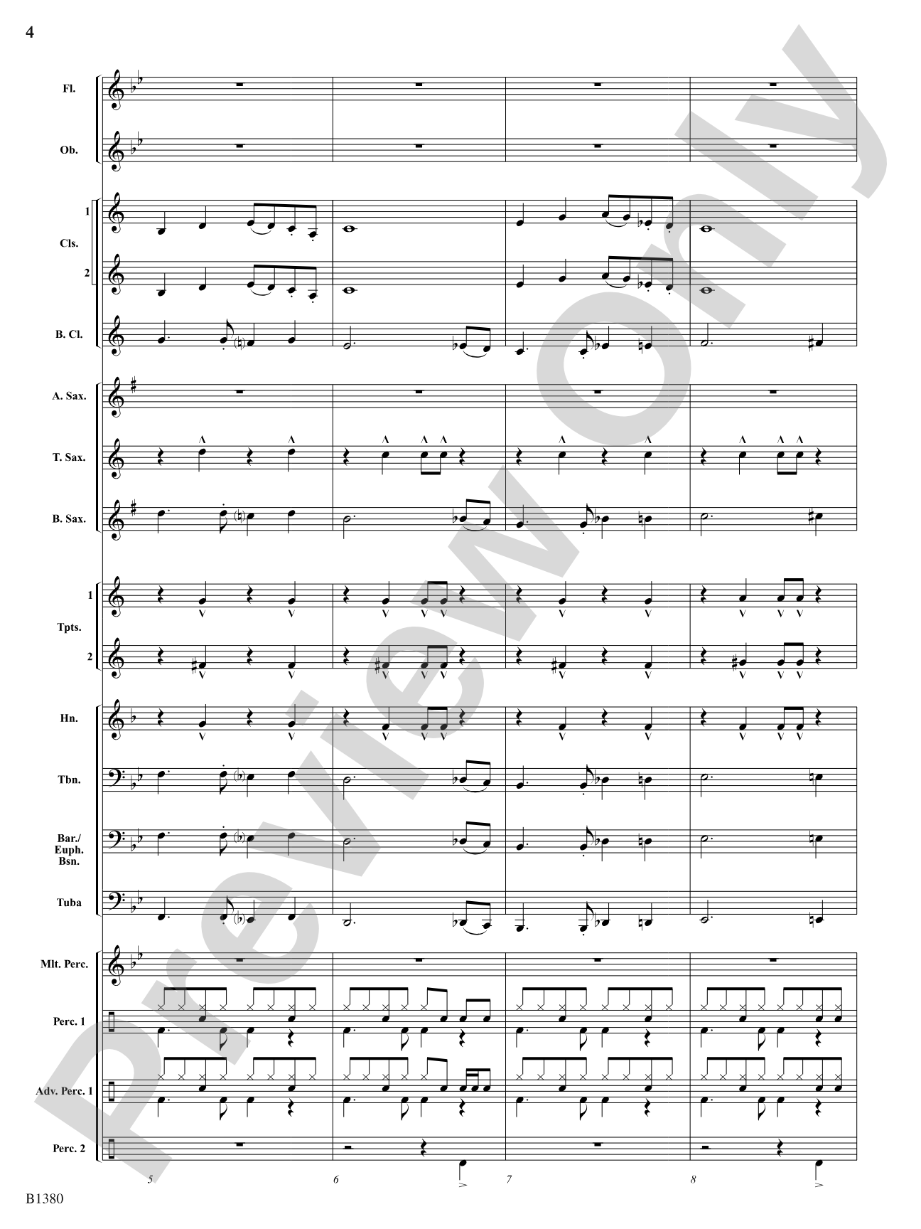 Traffic Jam: Concert Band Conductor Score & Parts
