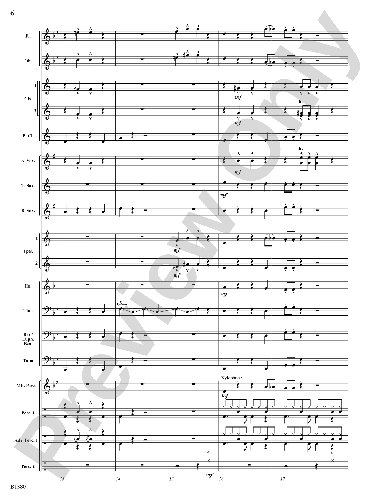 Traffic Jam: Concert Band Conductor Score & Parts
