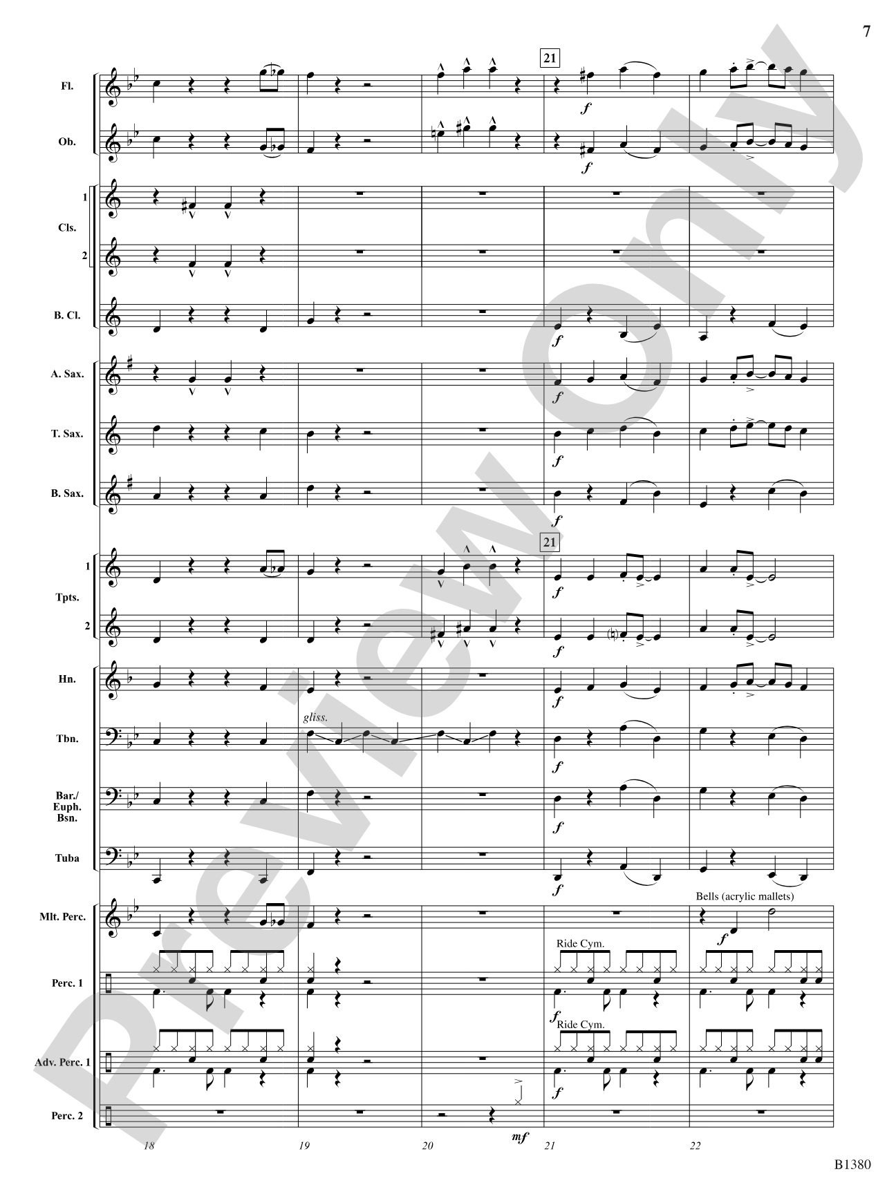 Traffic Jam: Concert Band Conductor Score & Parts