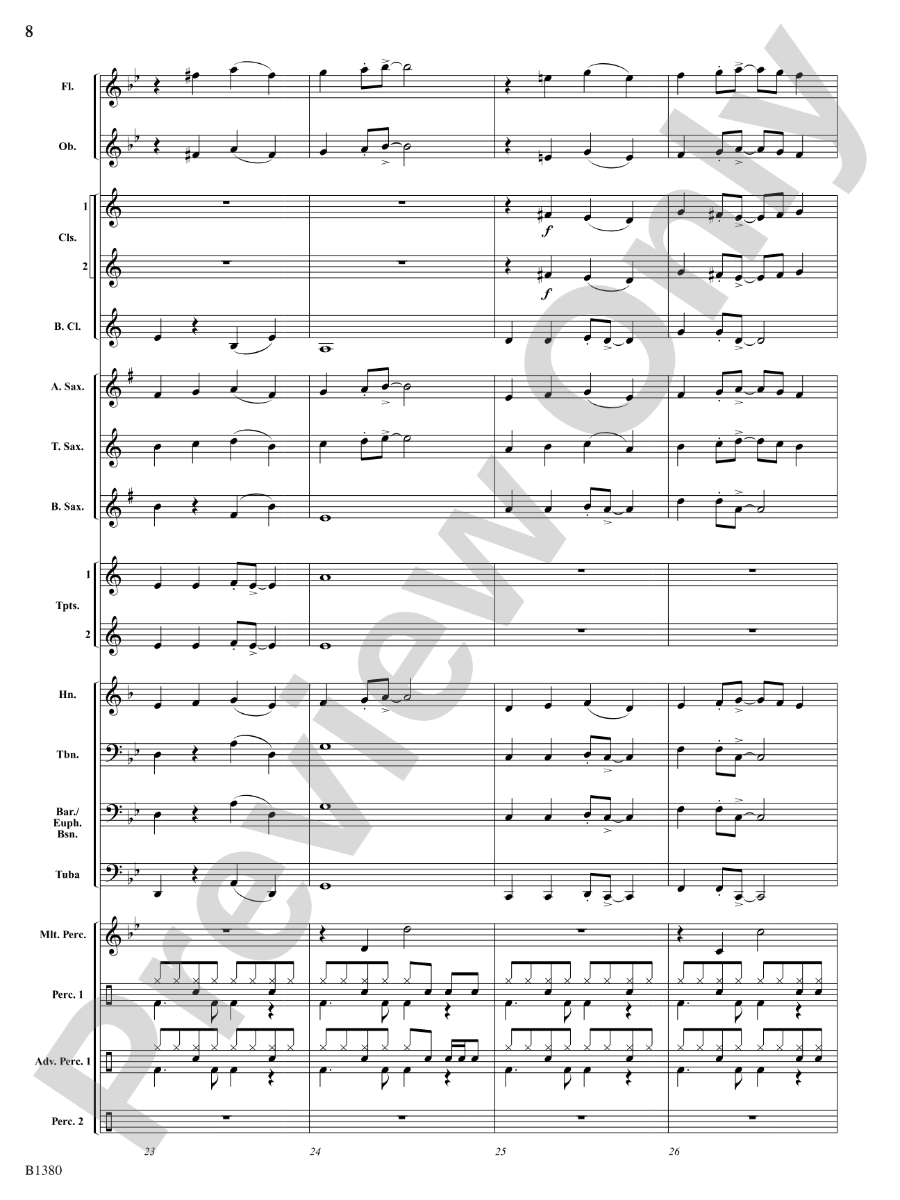 Traffic Jam: Concert Band Conductor Score & Parts