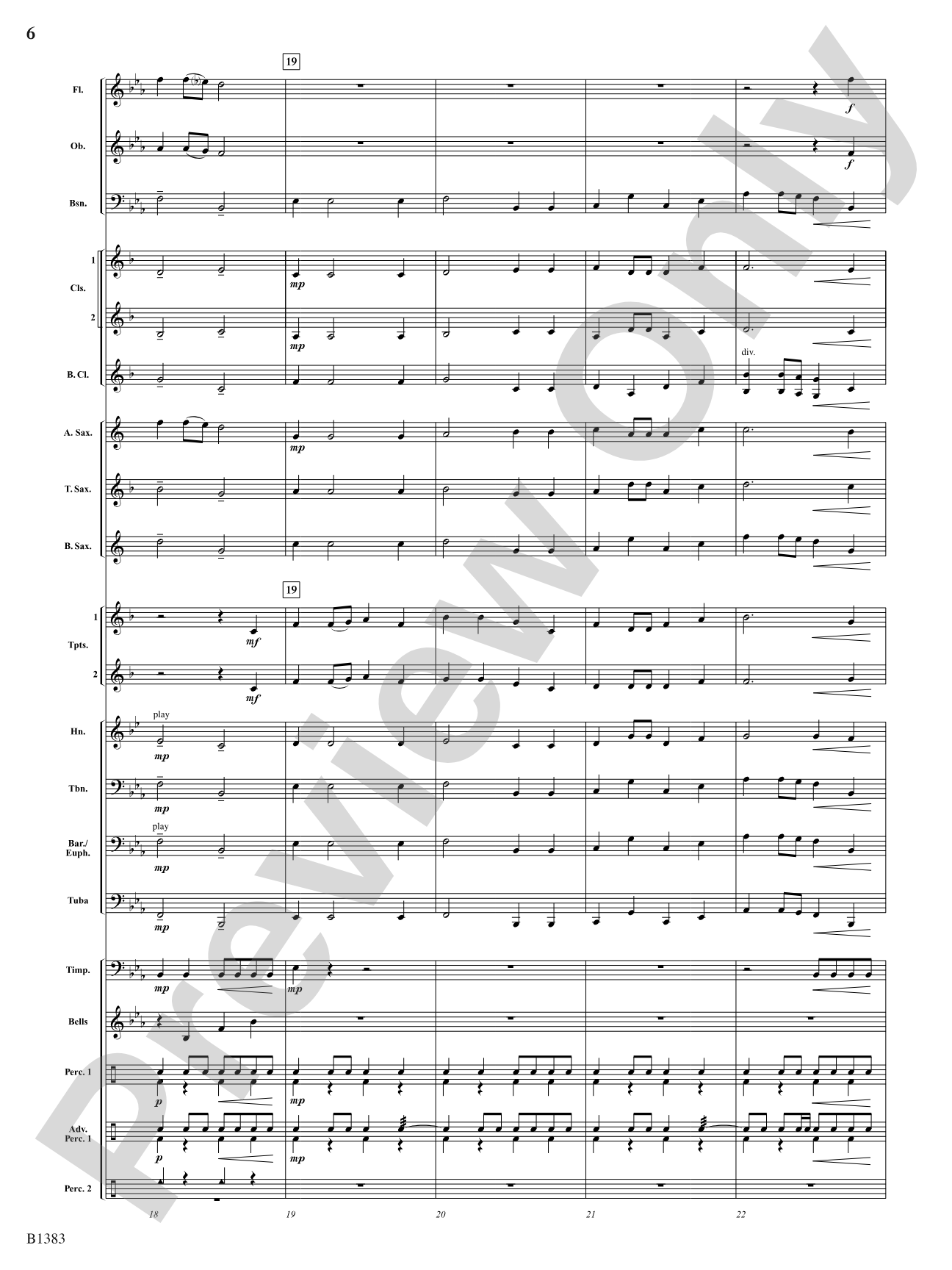 Summit Fanfare: Concert Band Conductor Score & Parts