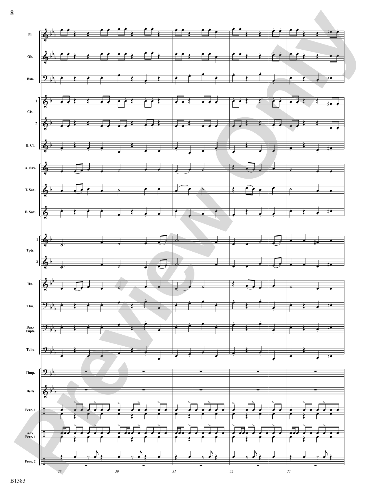 Summit Fanfare: Concert Band Conductor Score & Parts