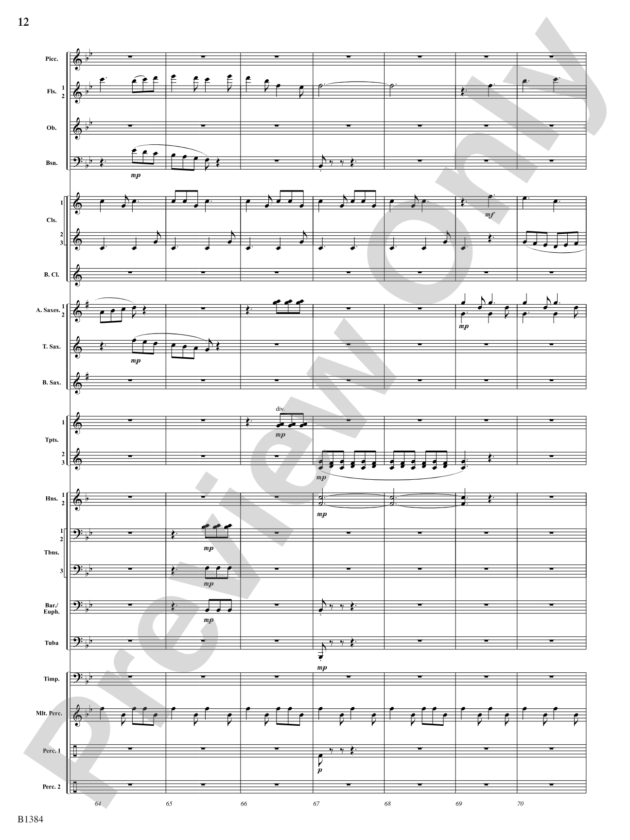 Summer Resounding!: Concert Band Conductor Score & Parts