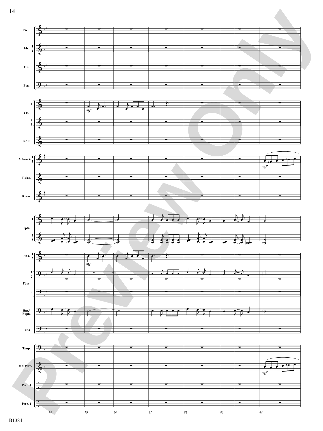 Summer Resounding!: Concert Band Conductor Score & Parts
