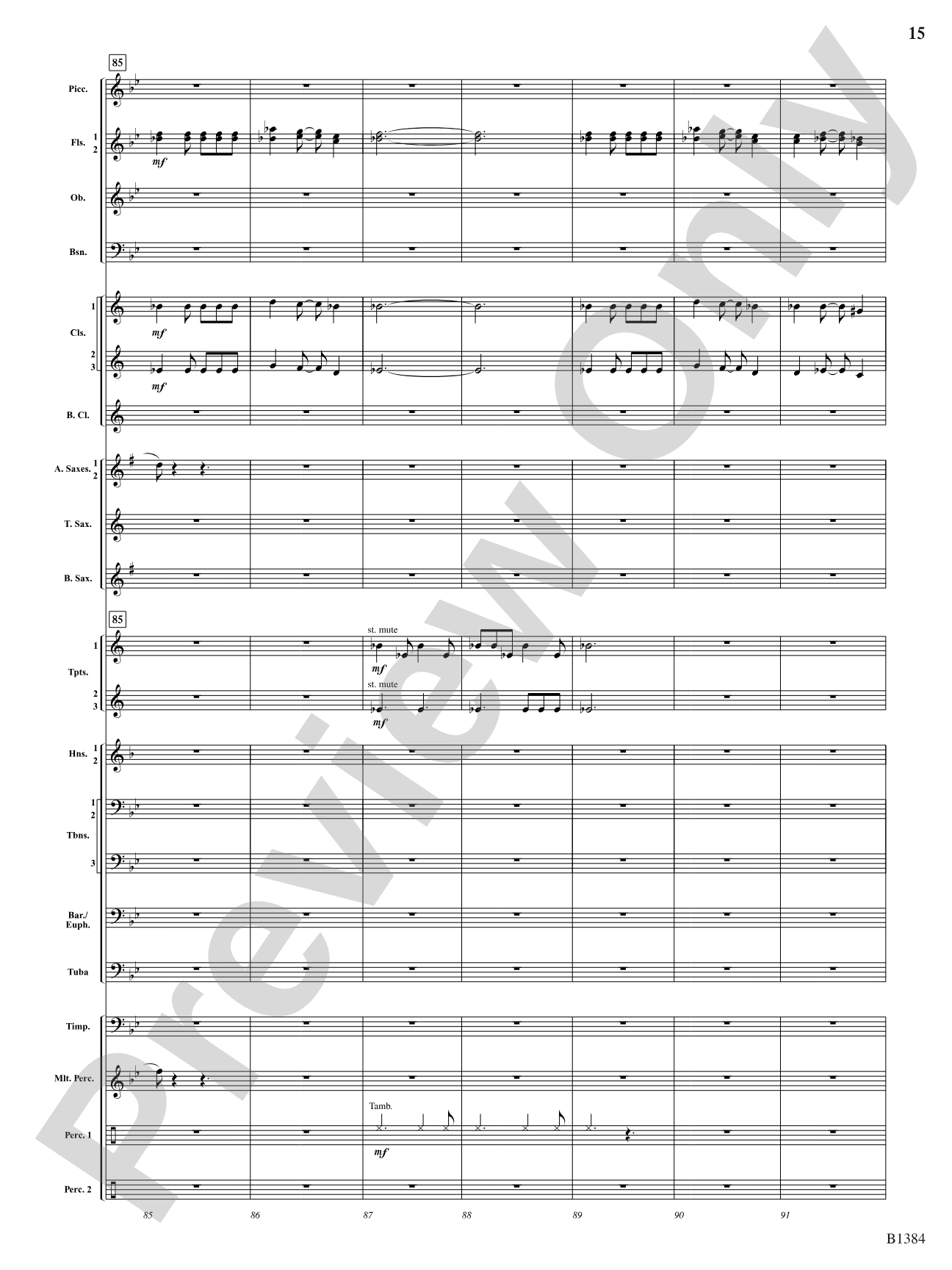 Summer Resounding!: Concert Band Conductor Score & Parts