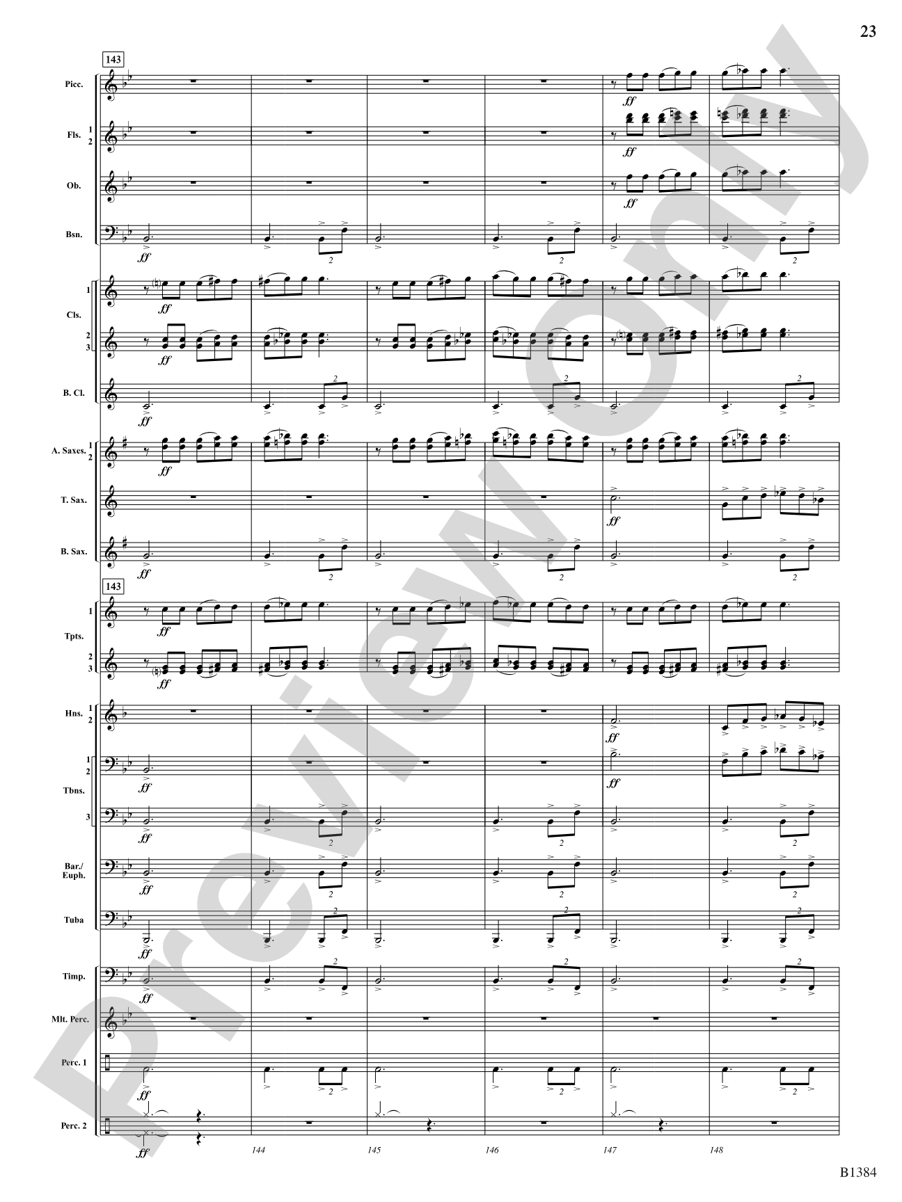 Summer Resounding!: Concert Band Conductor Score & Parts