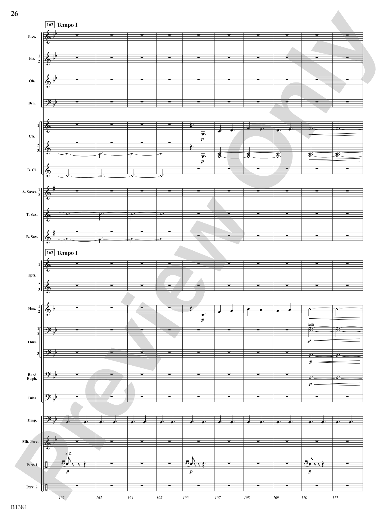 Summer Resounding!: Concert Band Conductor Score & Parts