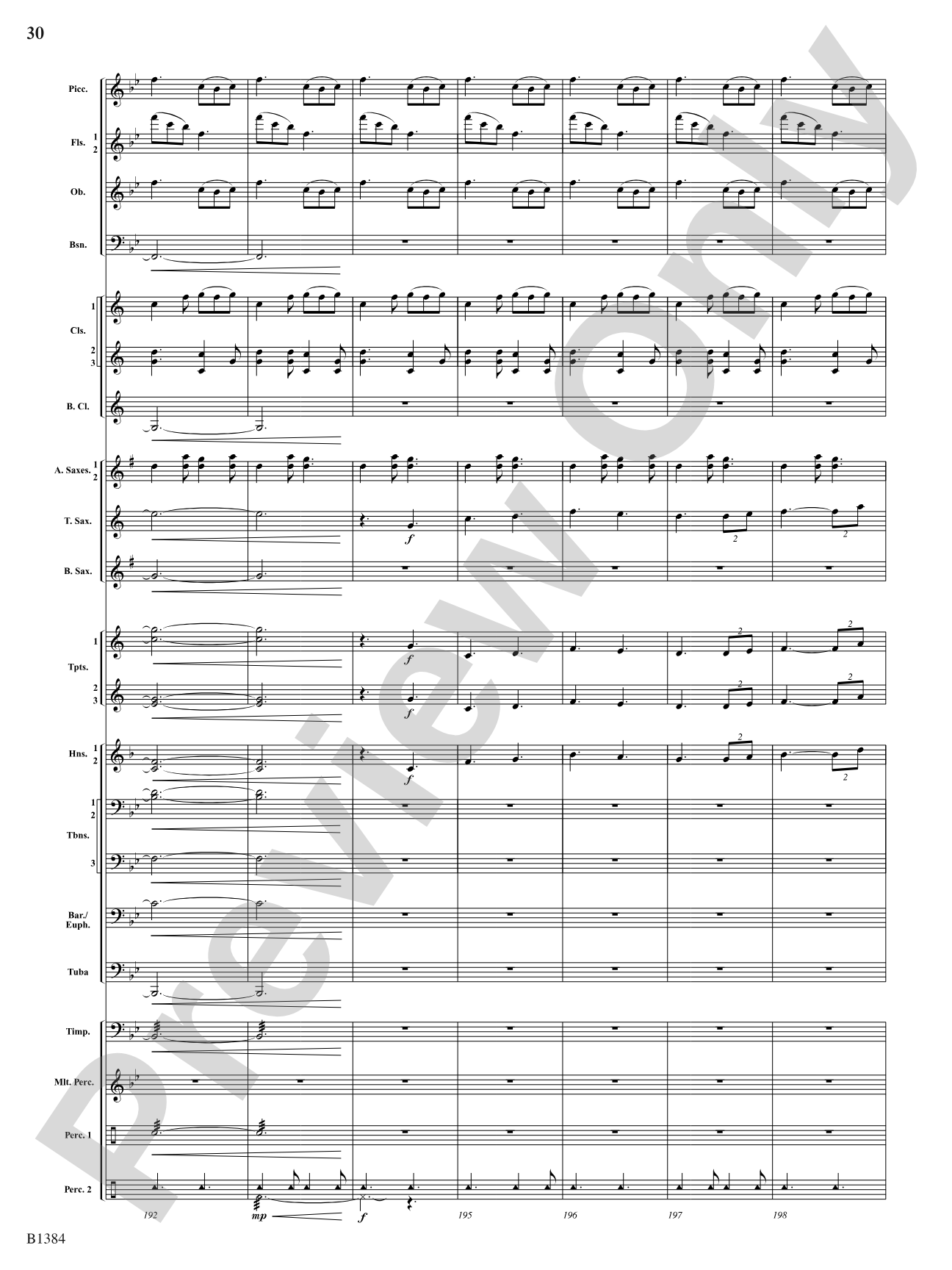 Summer Resounding!: Concert Band Conductor Score & Parts