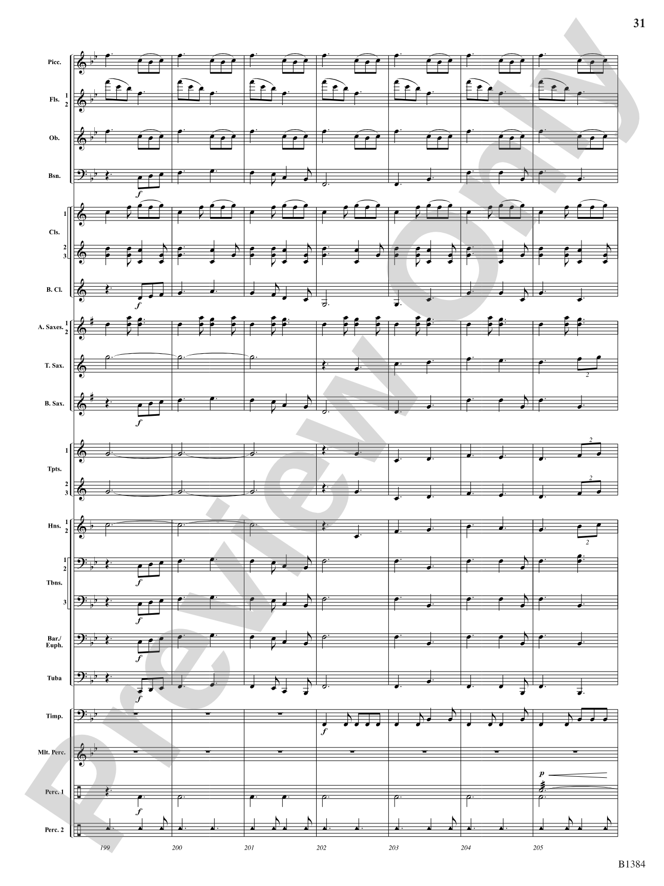 Summer Resounding!: Concert Band Conductor Score & Parts