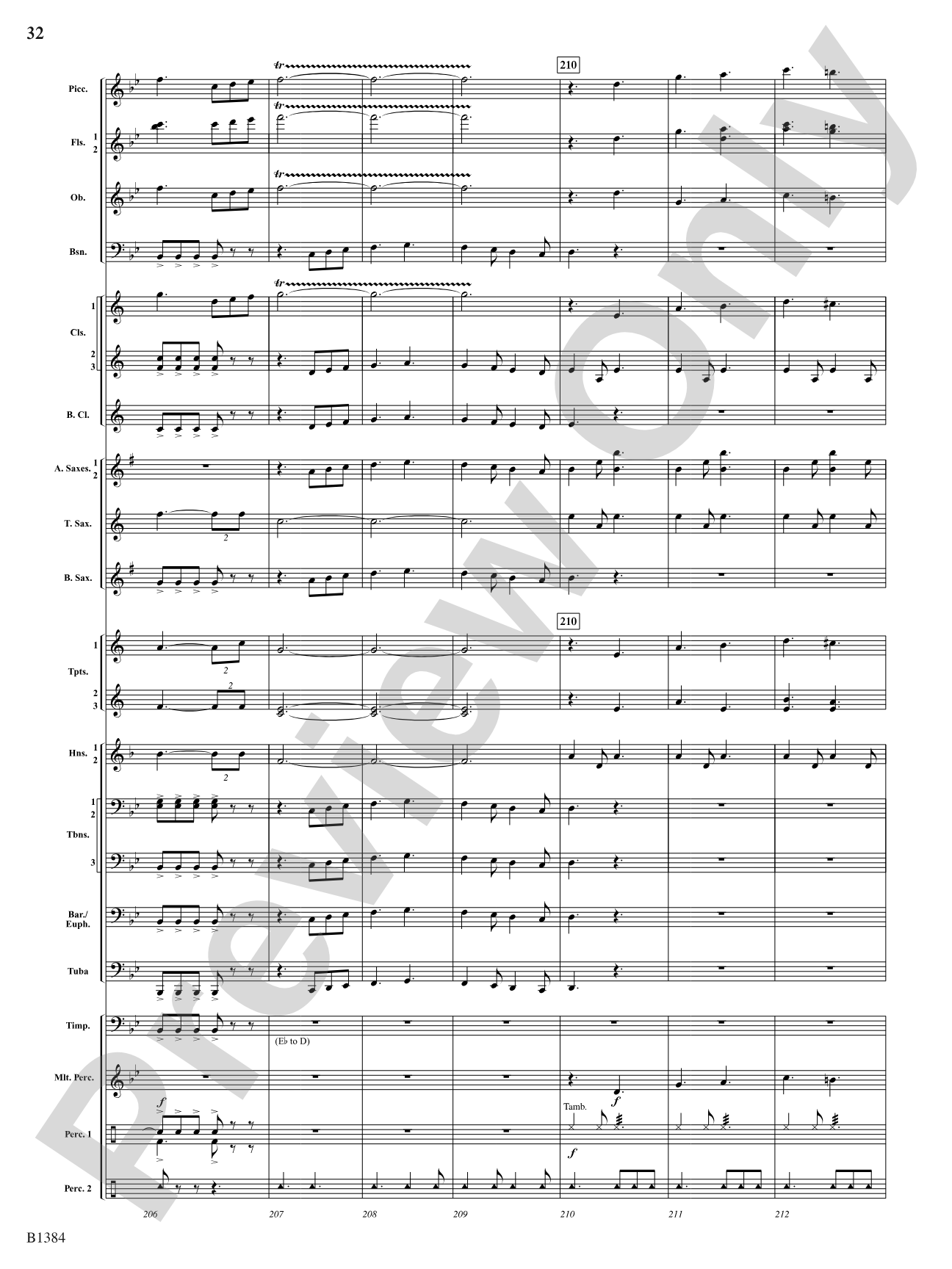 Summer Resounding!: Concert Band Conductor Score & Parts