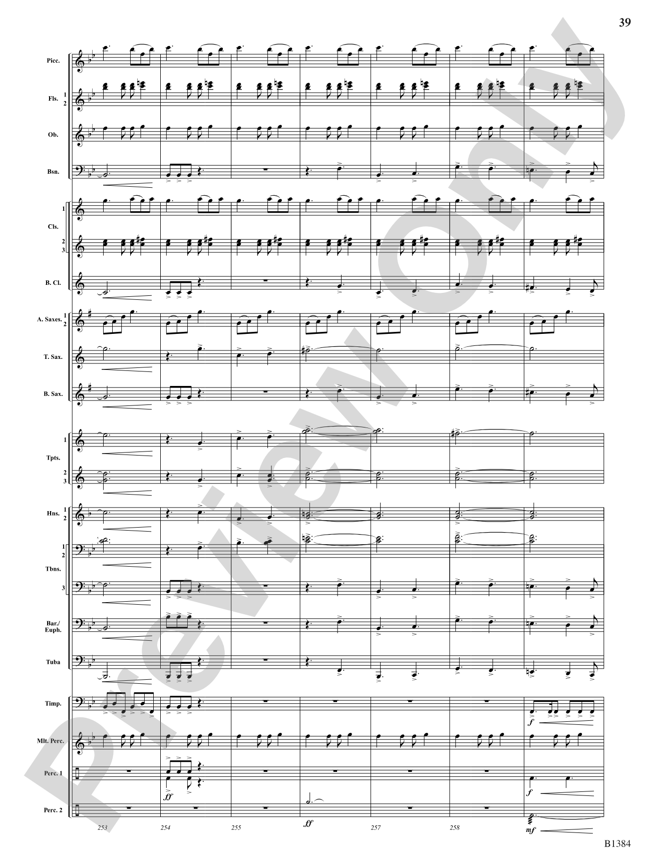 Summer Resounding!: Concert Band Conductor Score & Parts