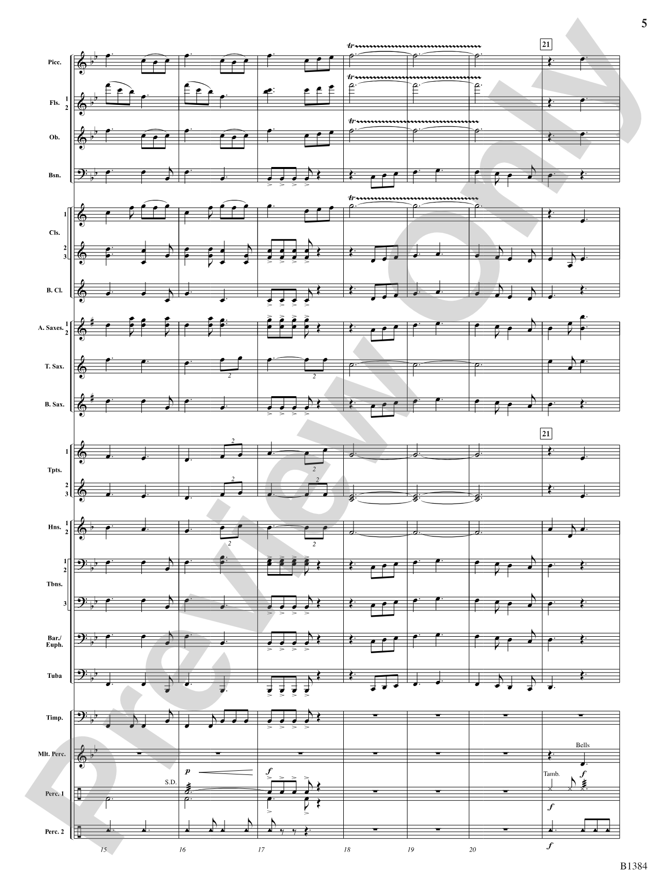 Summer Resounding!: Concert Band Conductor Score & Parts