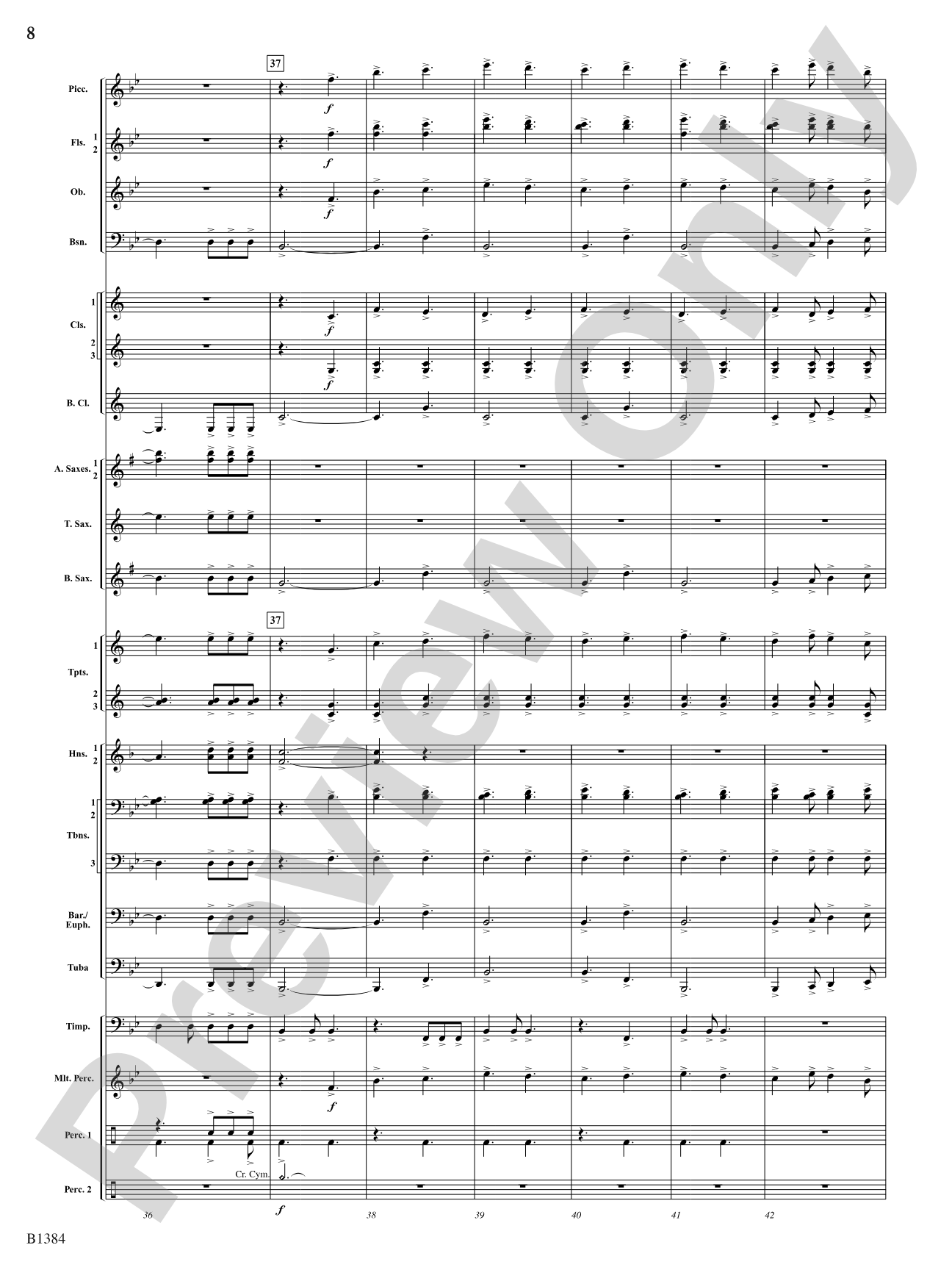 Summer Resounding!: Concert Band Conductor Score & Parts