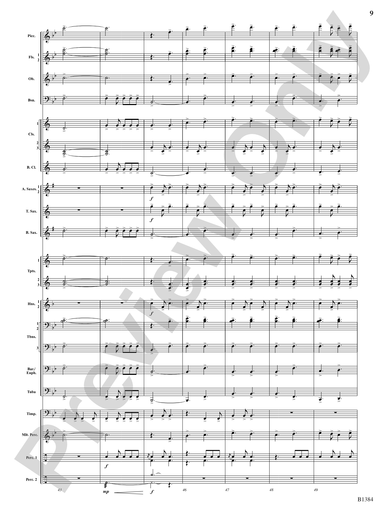 Summer Resounding!: Concert Band Conductor Score & Parts