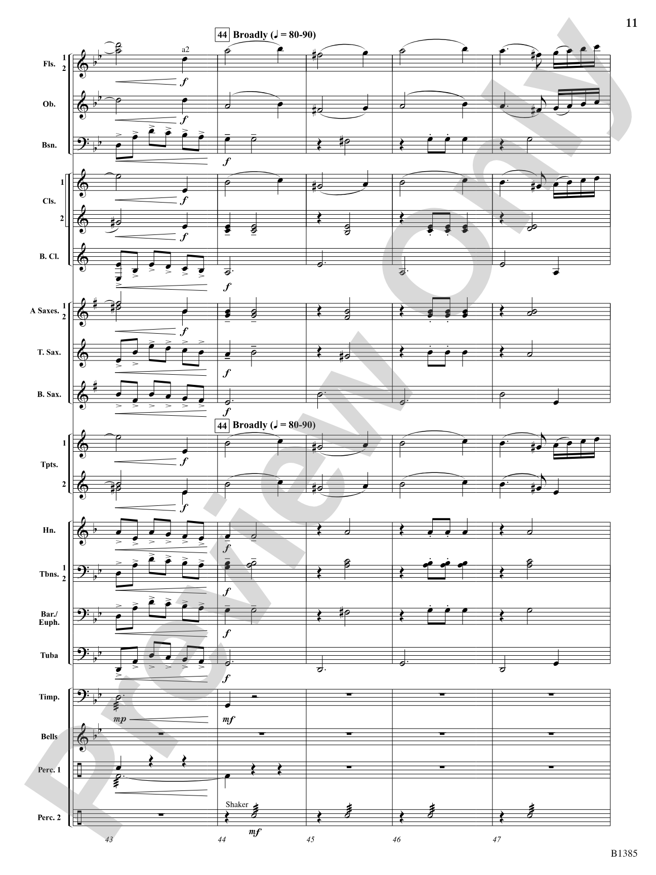 Krakatoa (Mountain of Fire): Concert Band Conductor Score & Parts