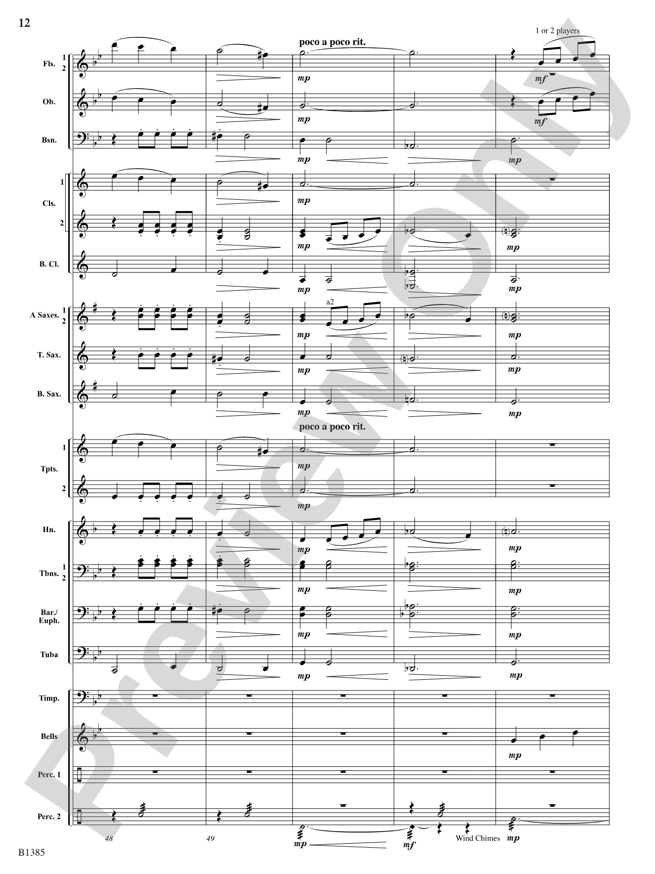 Krakatoa (Mountain of Fire): Concert Band Conductor Score & Parts