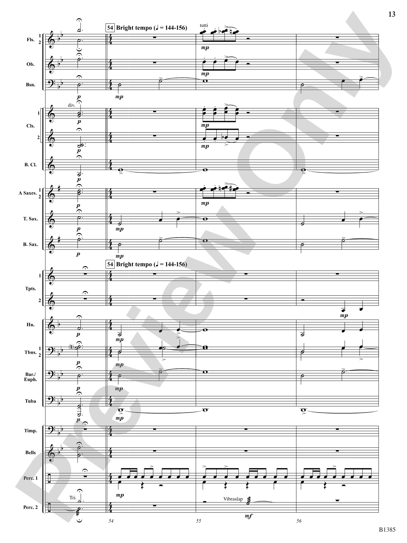 Krakatoa (Mountain of Fire): Concert Band Conductor Score & Parts