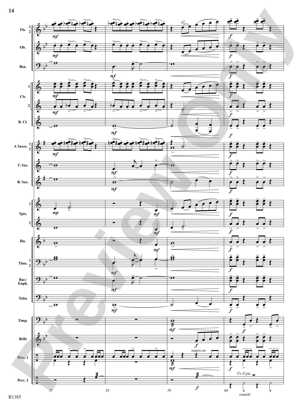 Krakatoa (Mountain of Fire): Concert Band Conductor Score & Parts