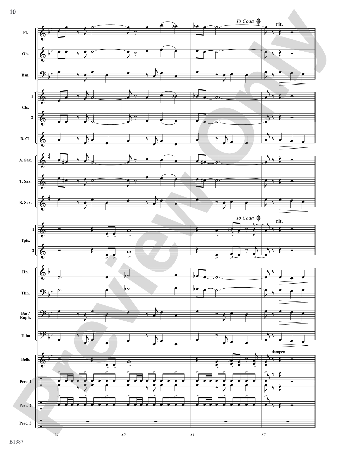 Fiesta Española: Concert Band Conductor Score & Parts