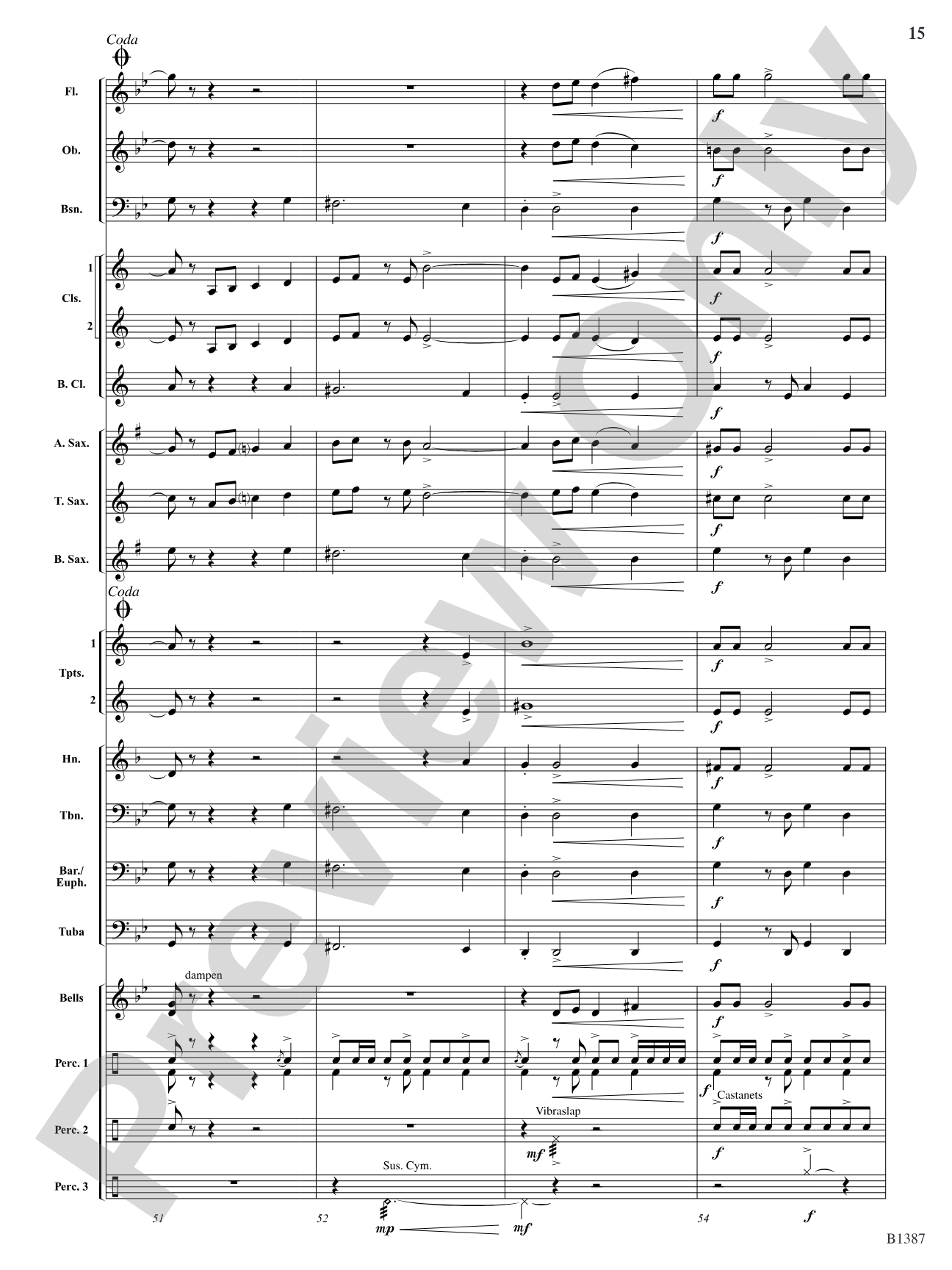 Fiesta Española: Concert Band Conductor Score & Parts