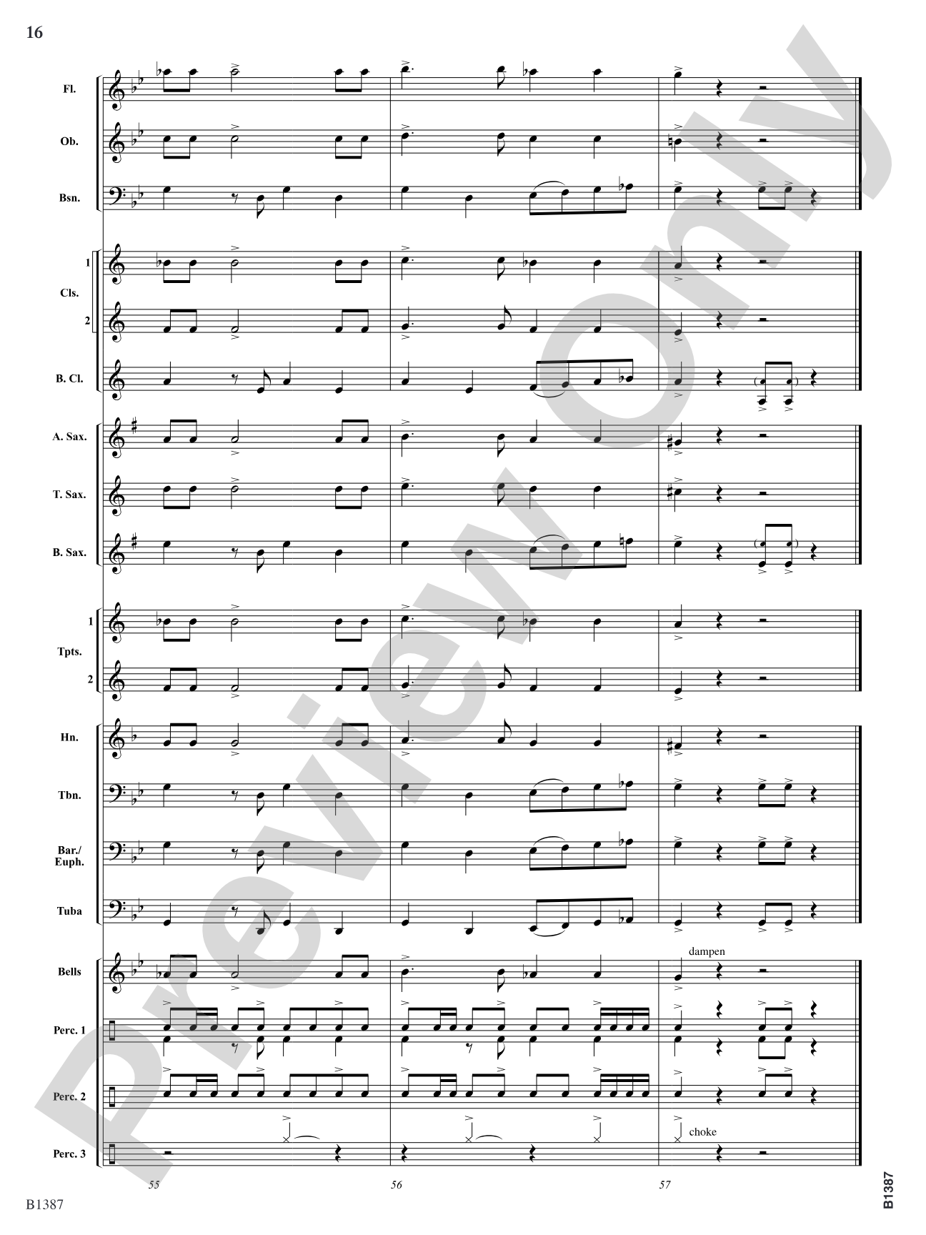 Fiesta Española: Concert Band Conductor Score & Parts