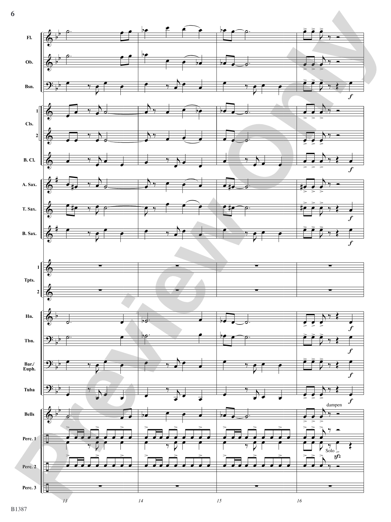 Fiesta Española: Concert Band Conductor Score & Parts