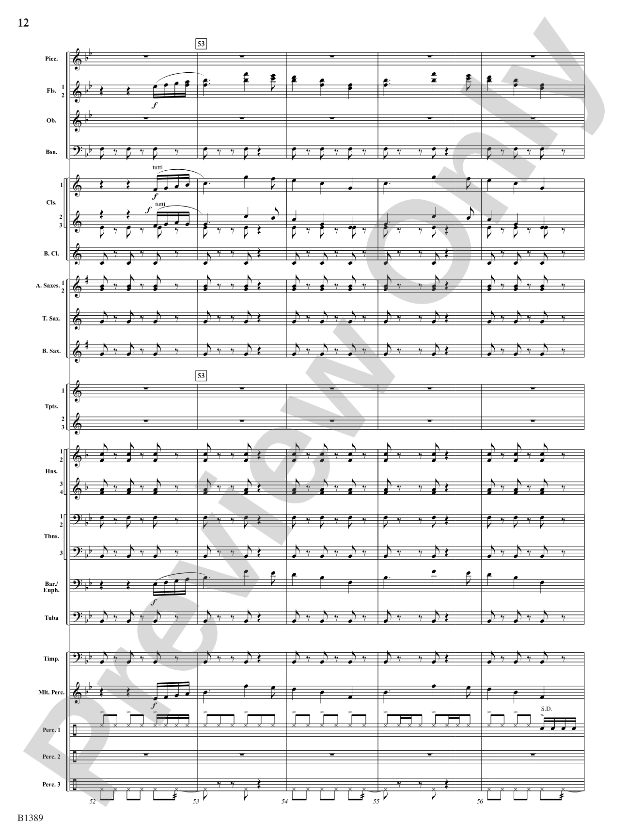 American Visions: Concert Band Conductor Score & Parts