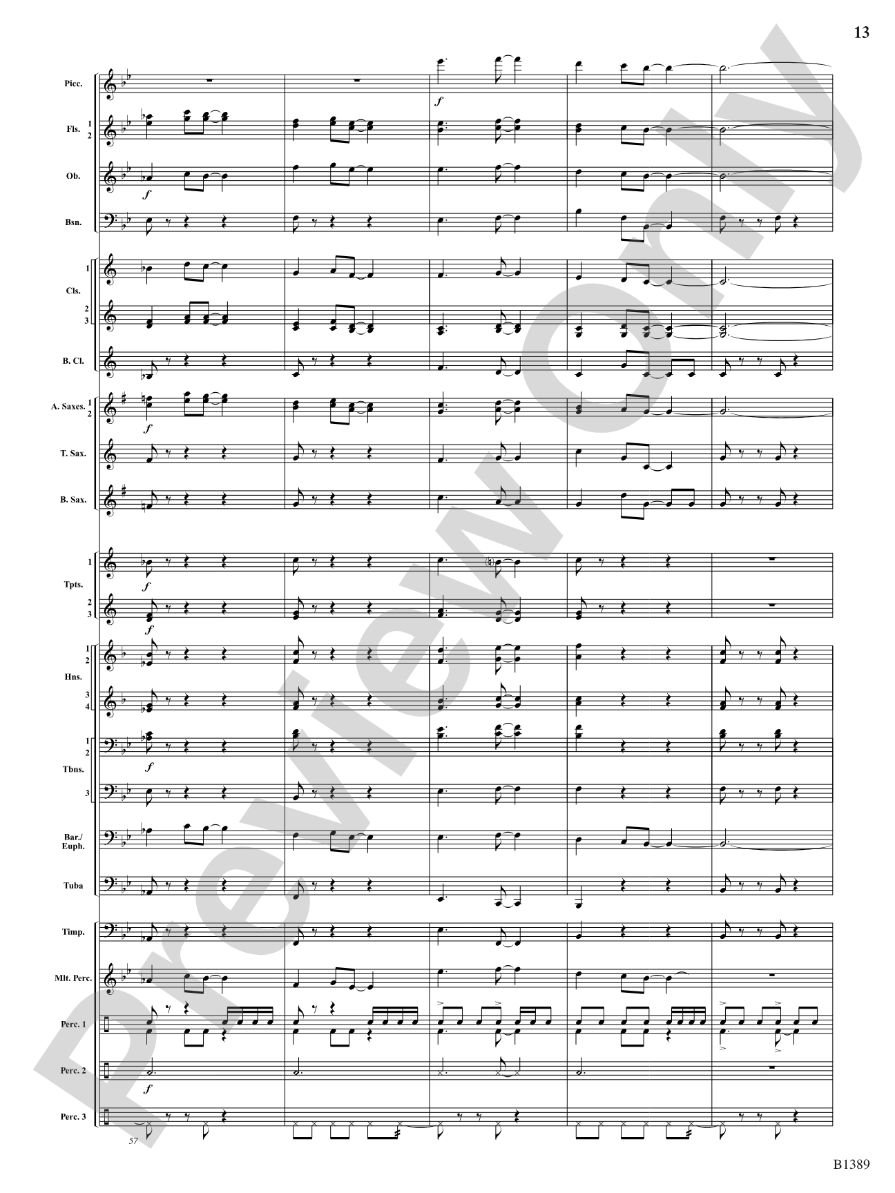 American Visions: Concert Band Conductor Score & Parts