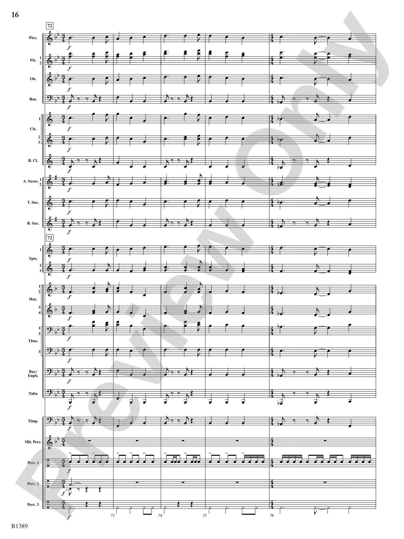 American Visions: Concert Band Conductor Score & Parts