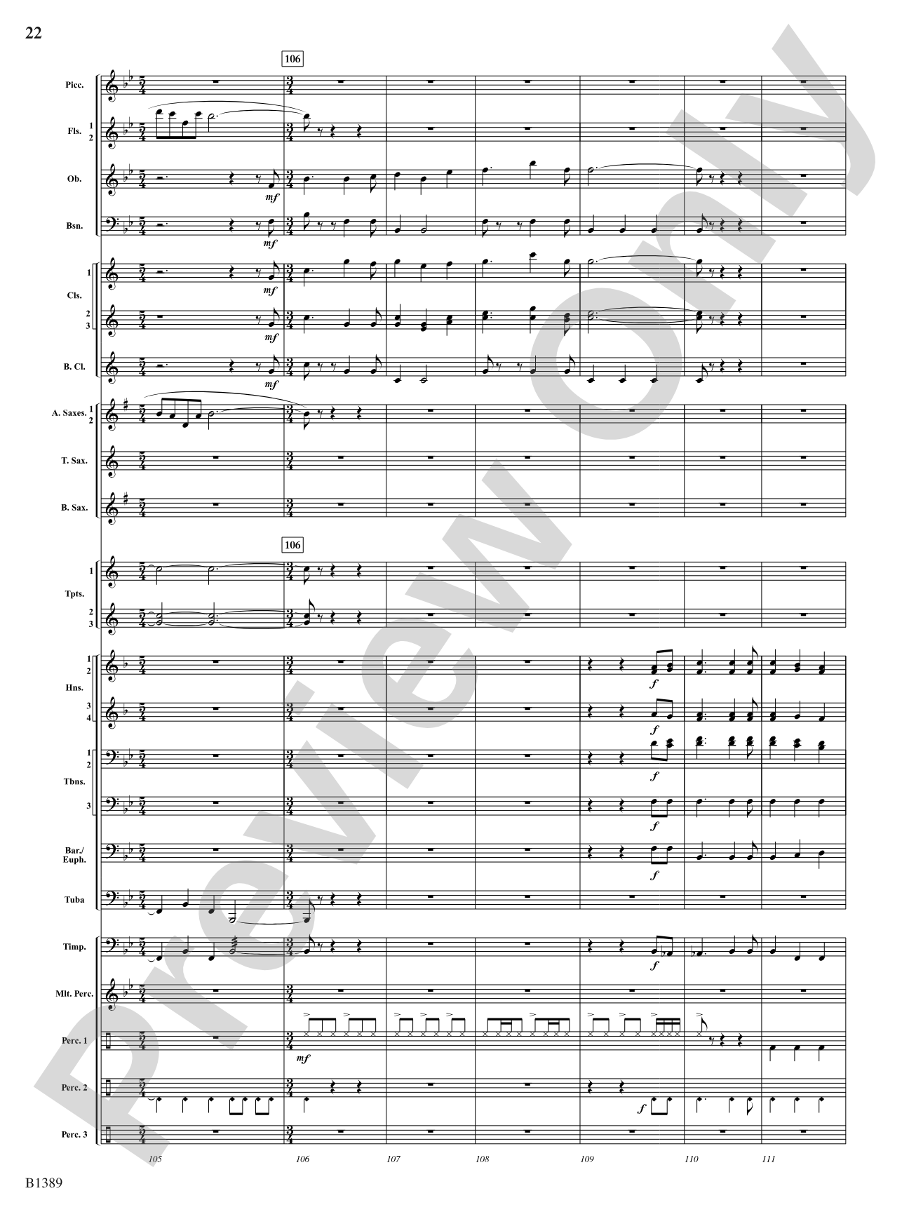 American Visions: Concert Band Conductor Score & Parts