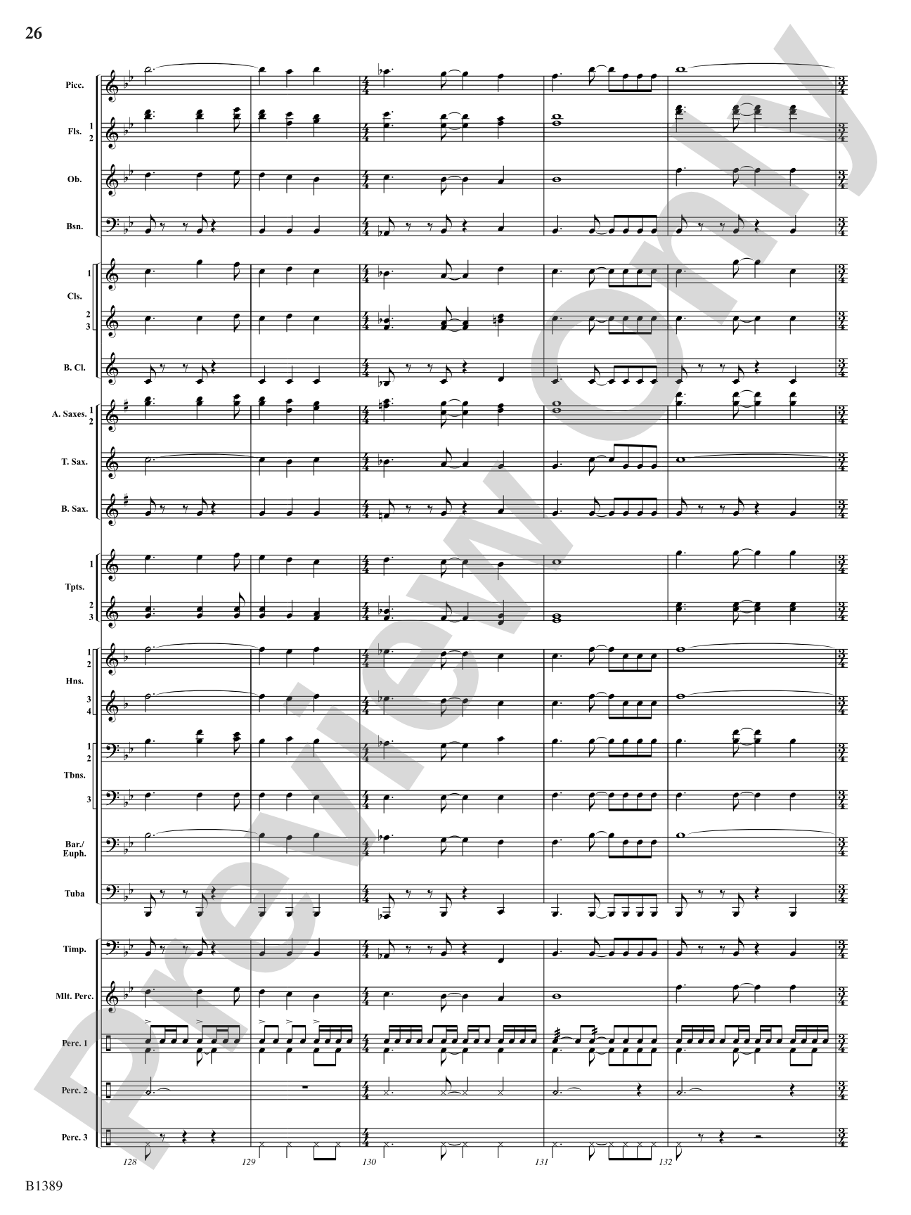 American Visions: Concert Band Conductor Score & Parts