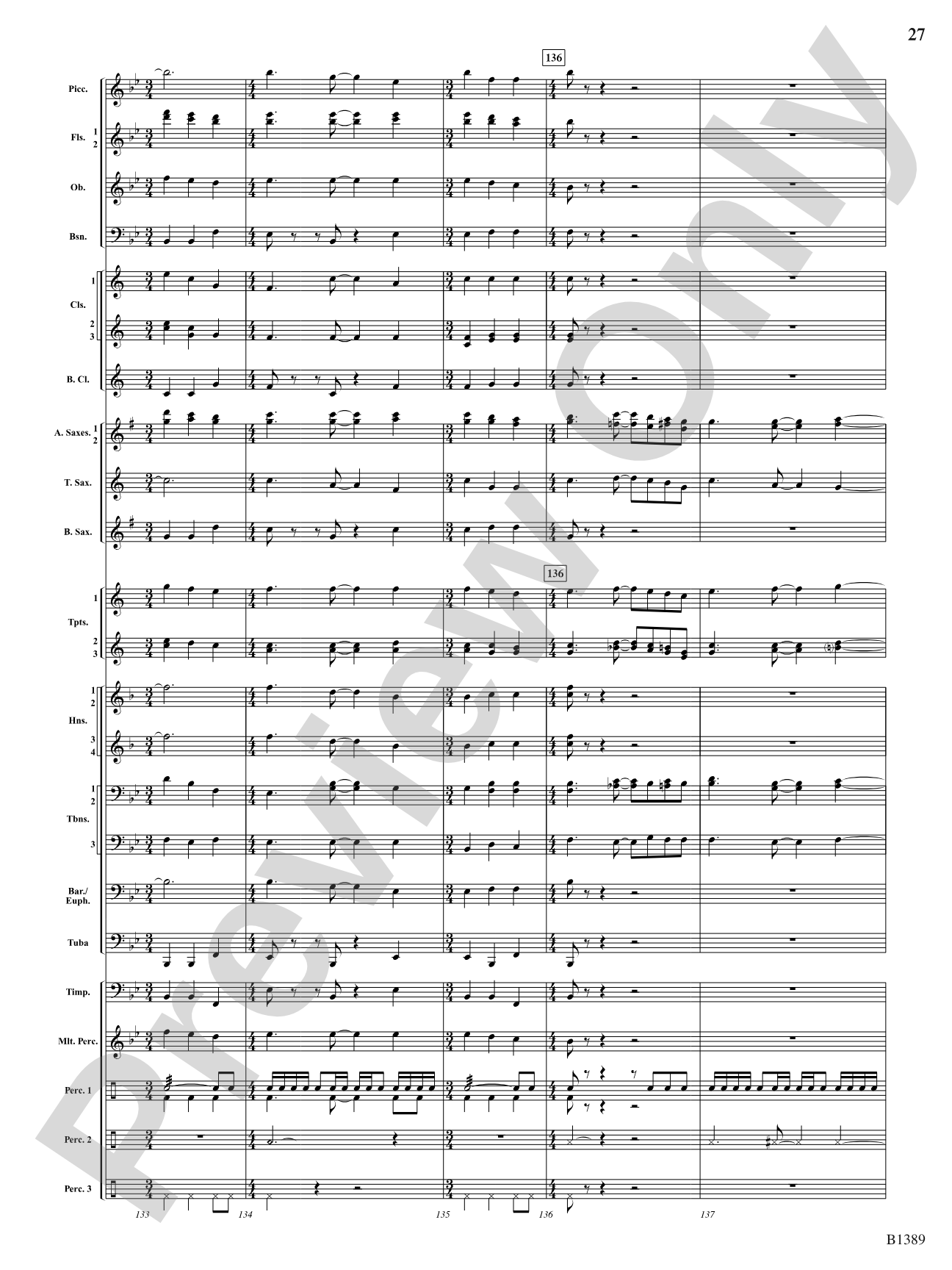American Visions: Concert Band Conductor Score & Parts