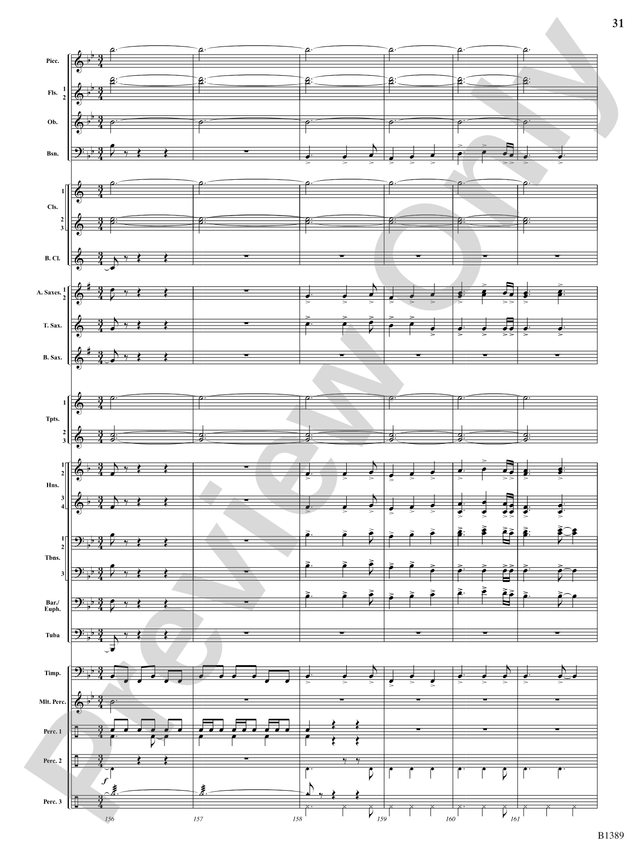 American Visions: Concert Band Conductor Score & Parts