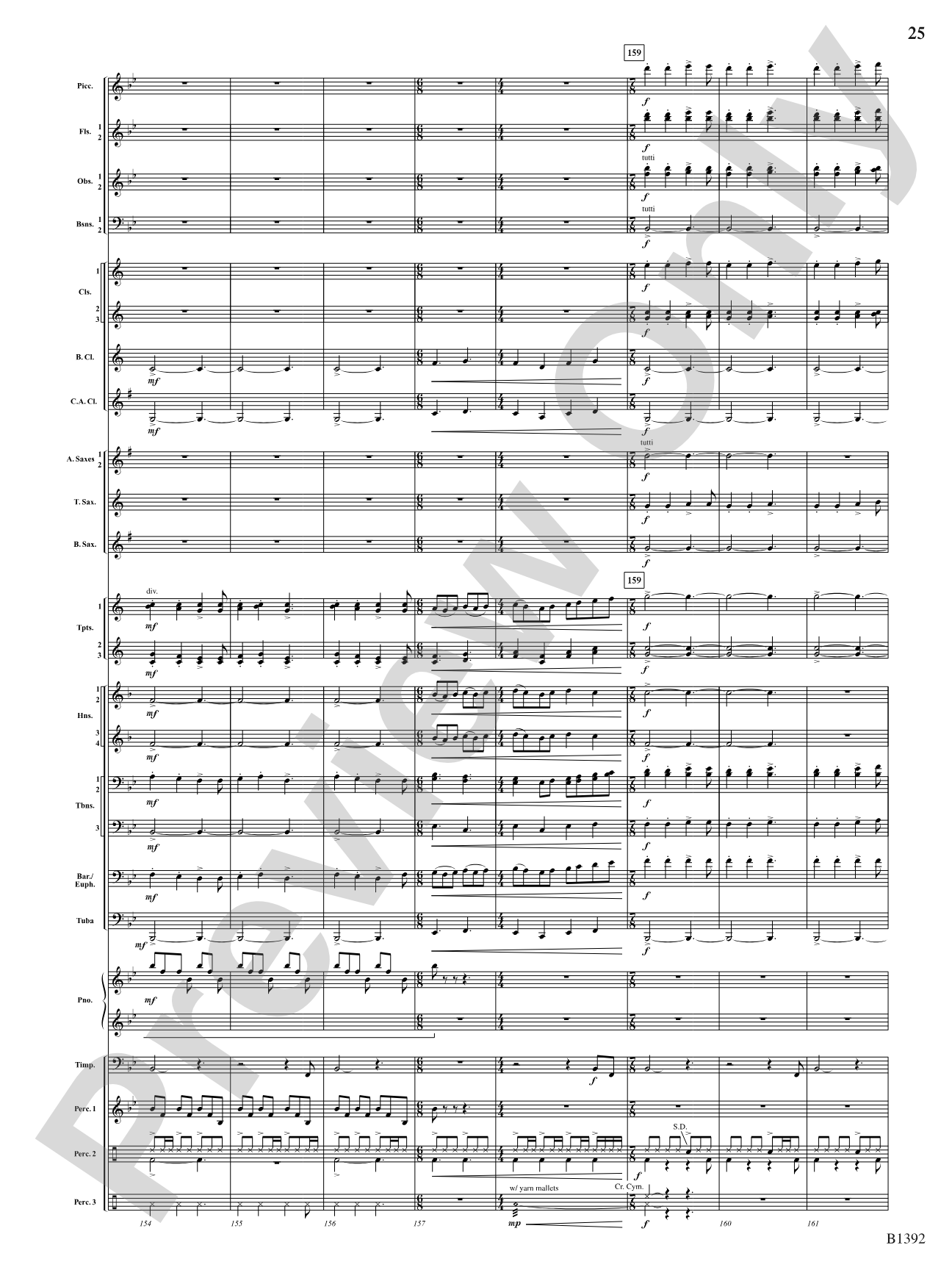 Midnight on Main Street: Score