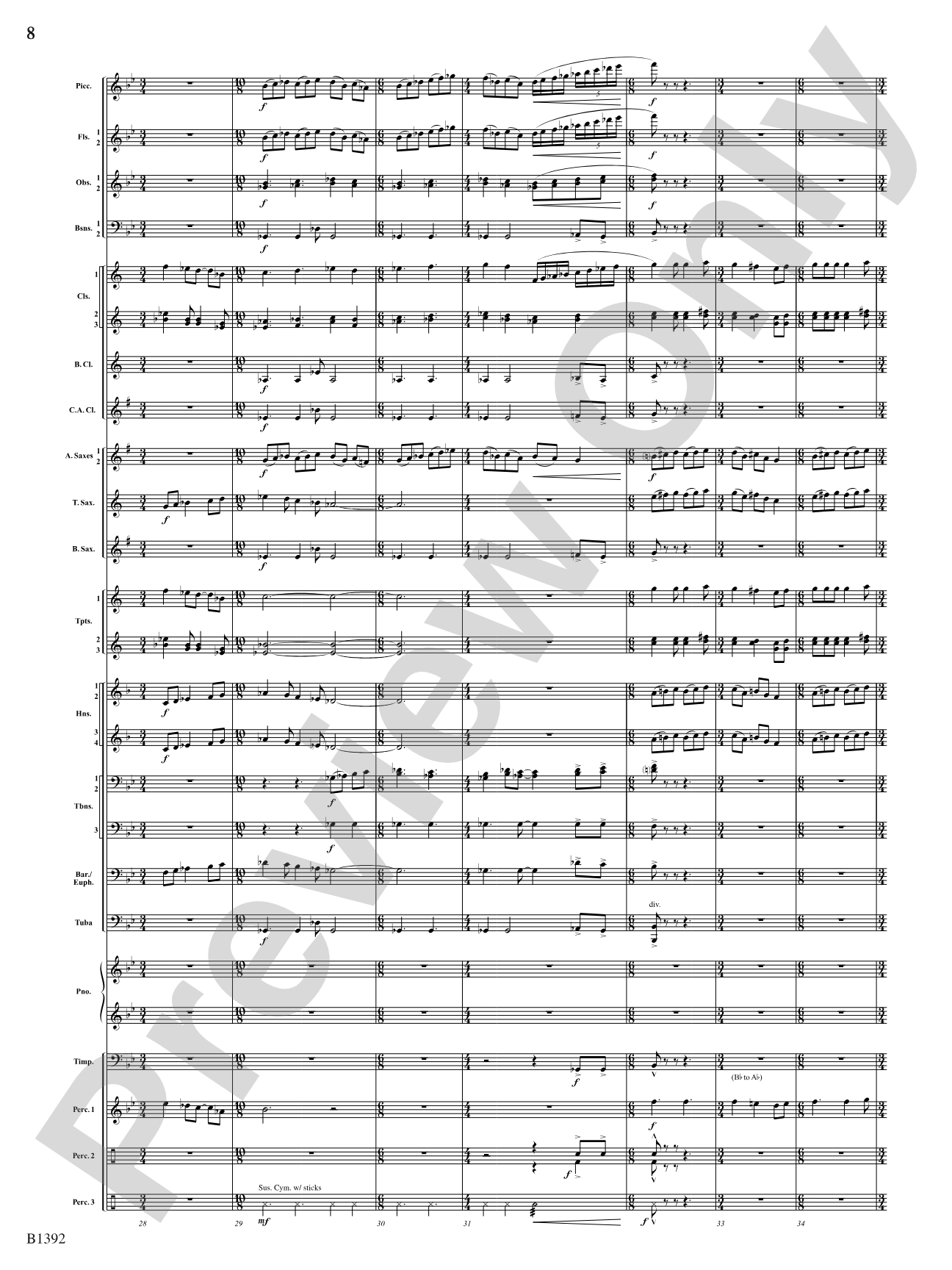 Midnight on Main Street: Score