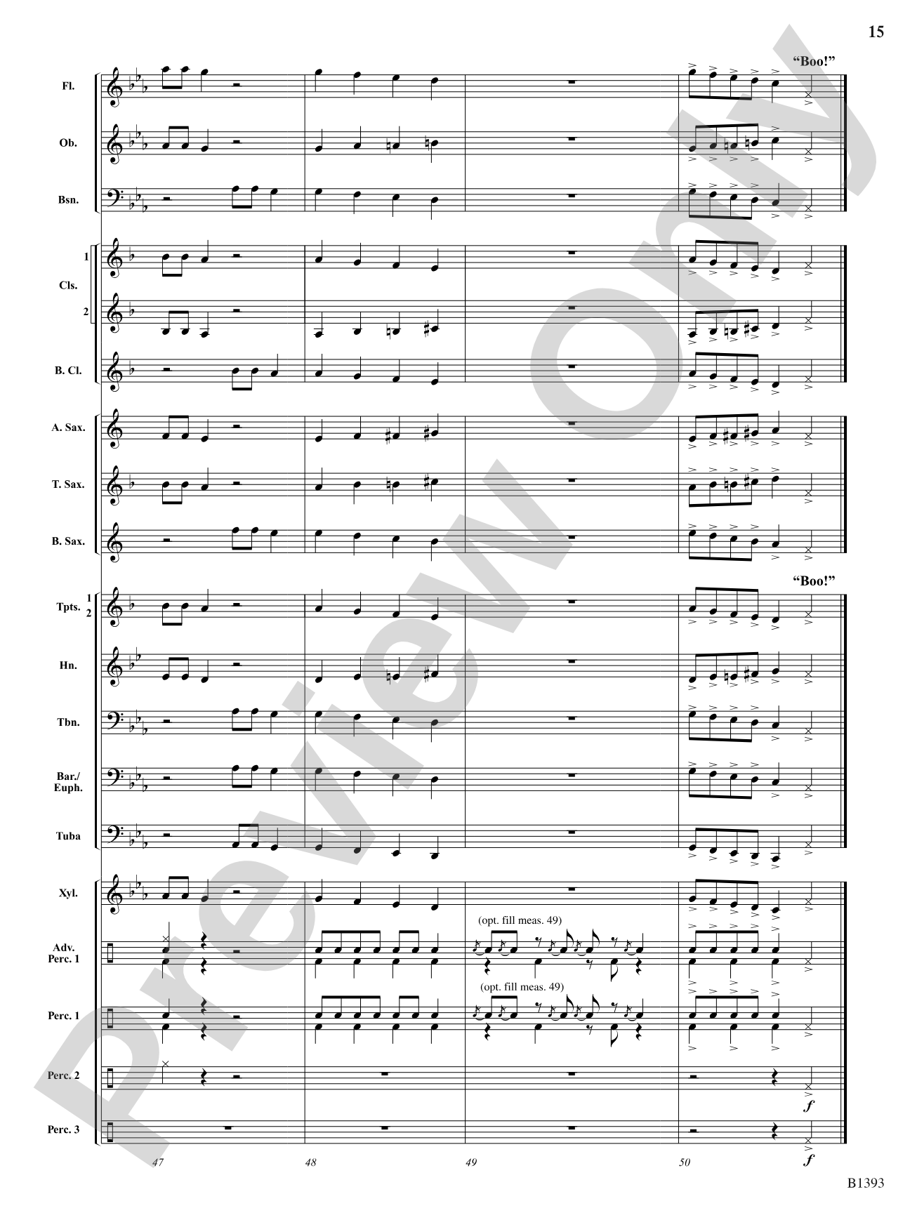 Count Rockula: Concert Band Conductor Score & Parts