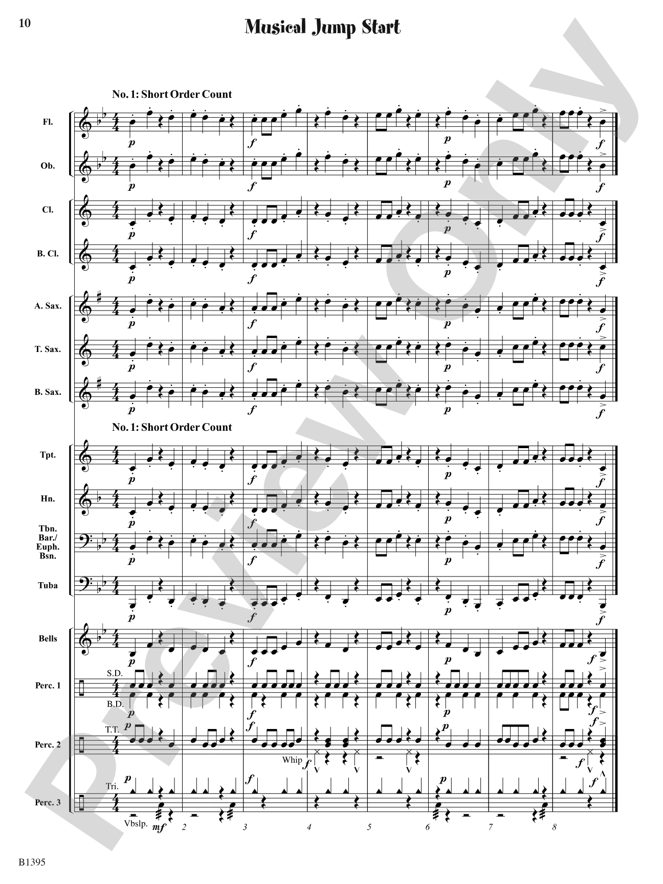 Chariot Race: Concert Band Conductor Score & Parts