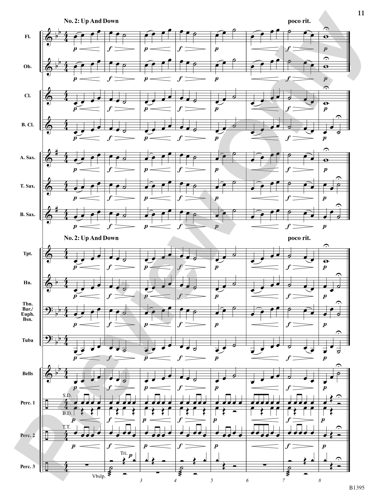 Chariot Race: Concert Band Conductor Score & Parts