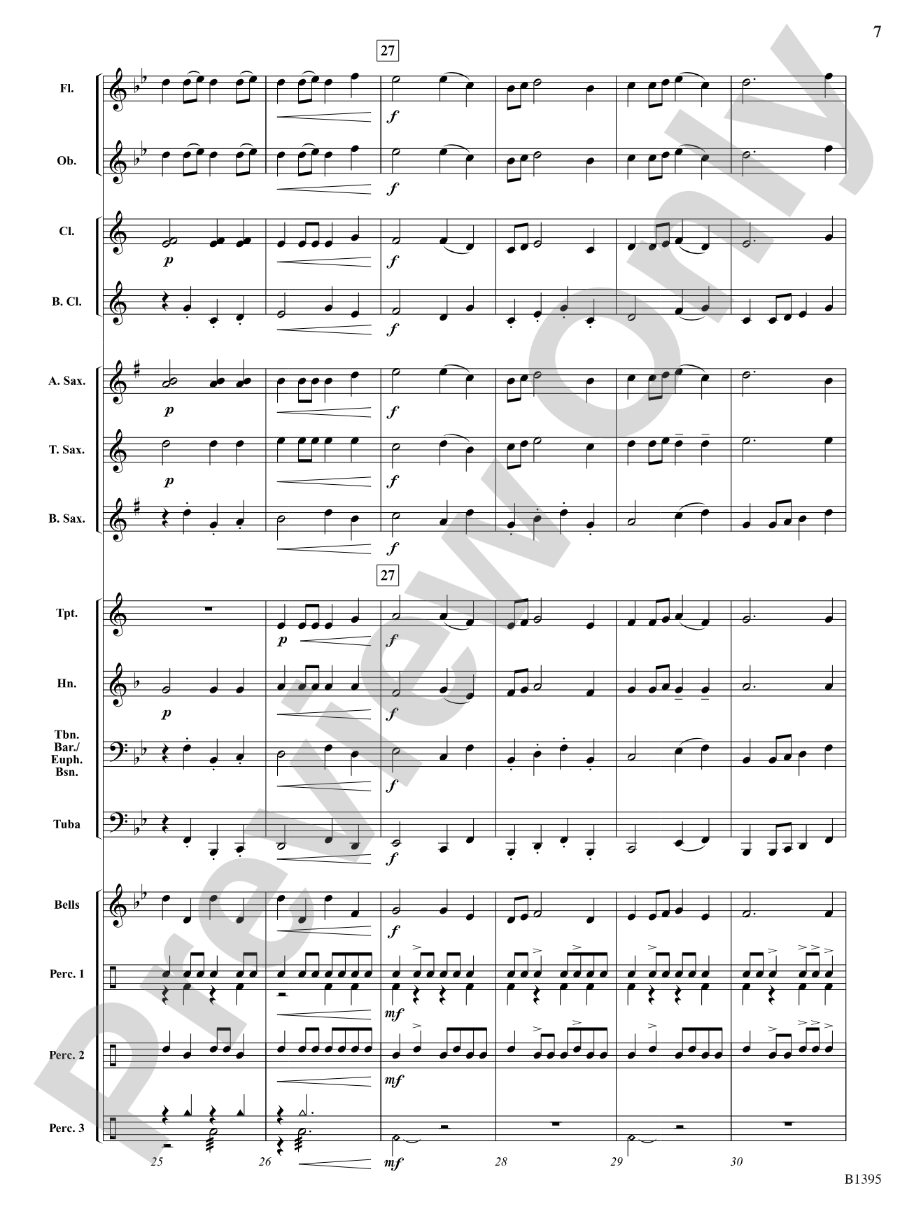 Chariot Race: Concert Band Conductor Score & Parts