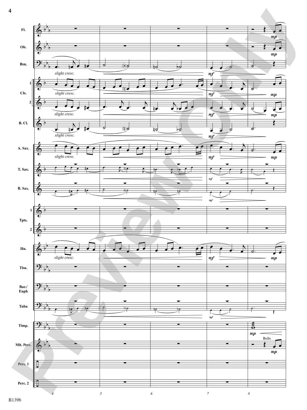 A Call for Peace: Concert Band Conductor Score & Parts