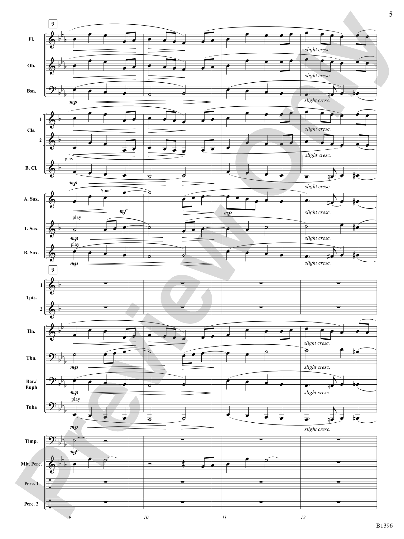 A Call for Peace: Concert Band Conductor Score & Parts