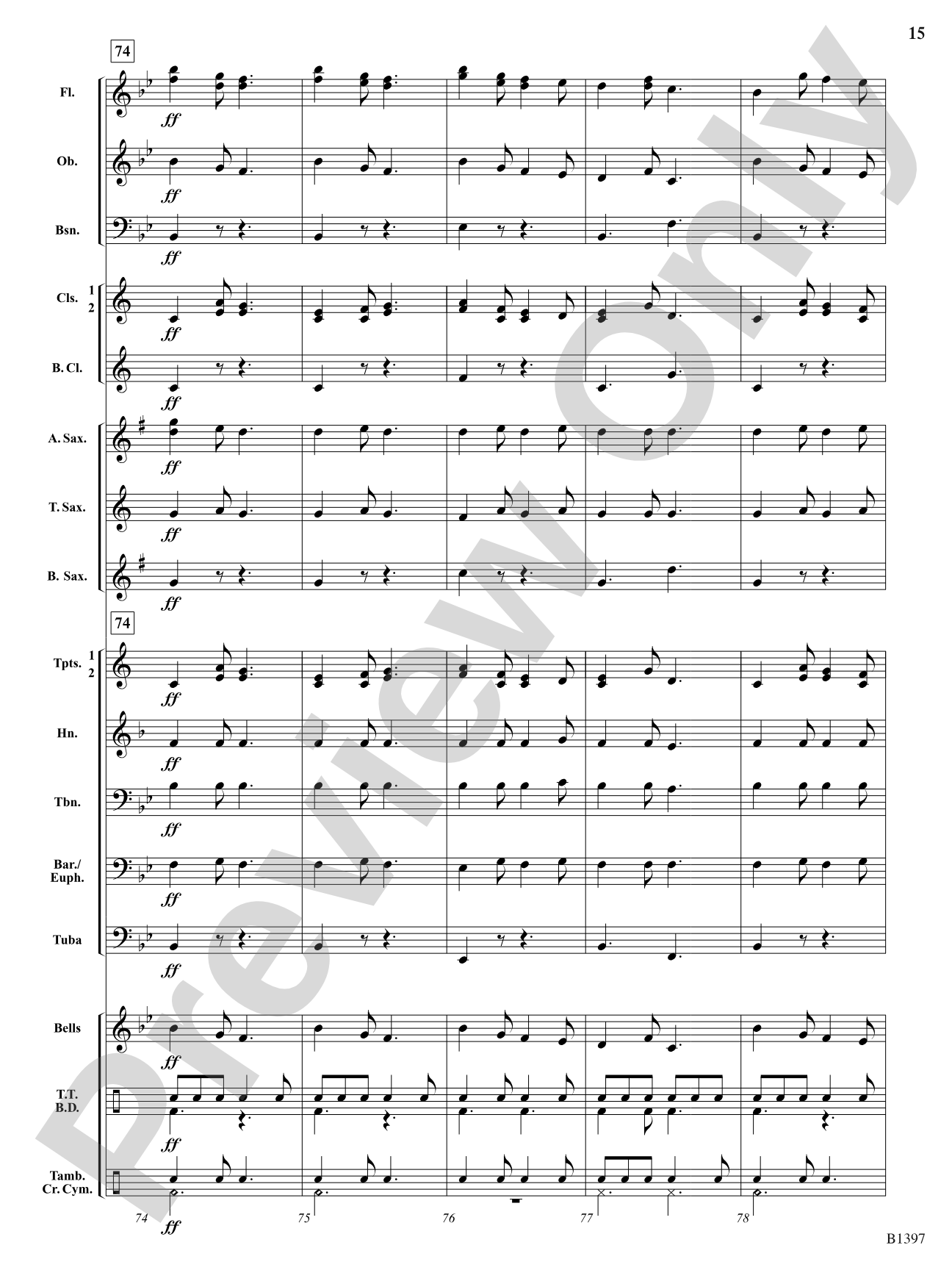 Irish Jig for Young Feet: Concert Band Conductor Score & Parts
