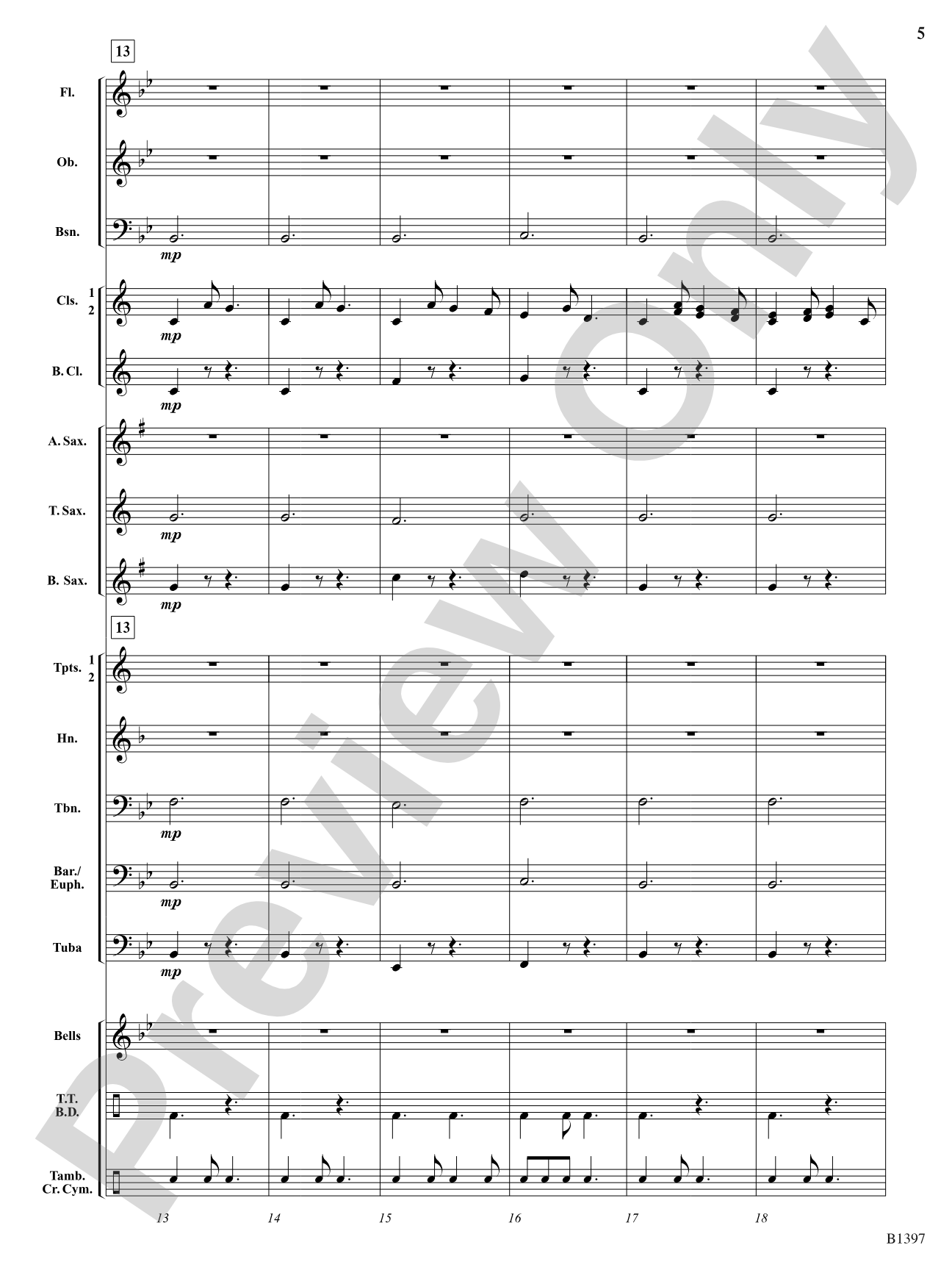 Irish Jig for Young Feet: Concert Band Conductor Score & Parts