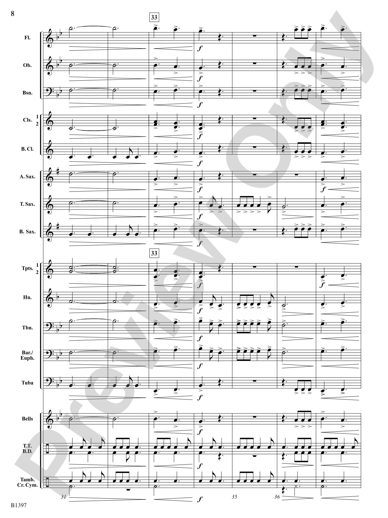 Irish Jig for Young Feet: Concert Band Conductor Score & Parts