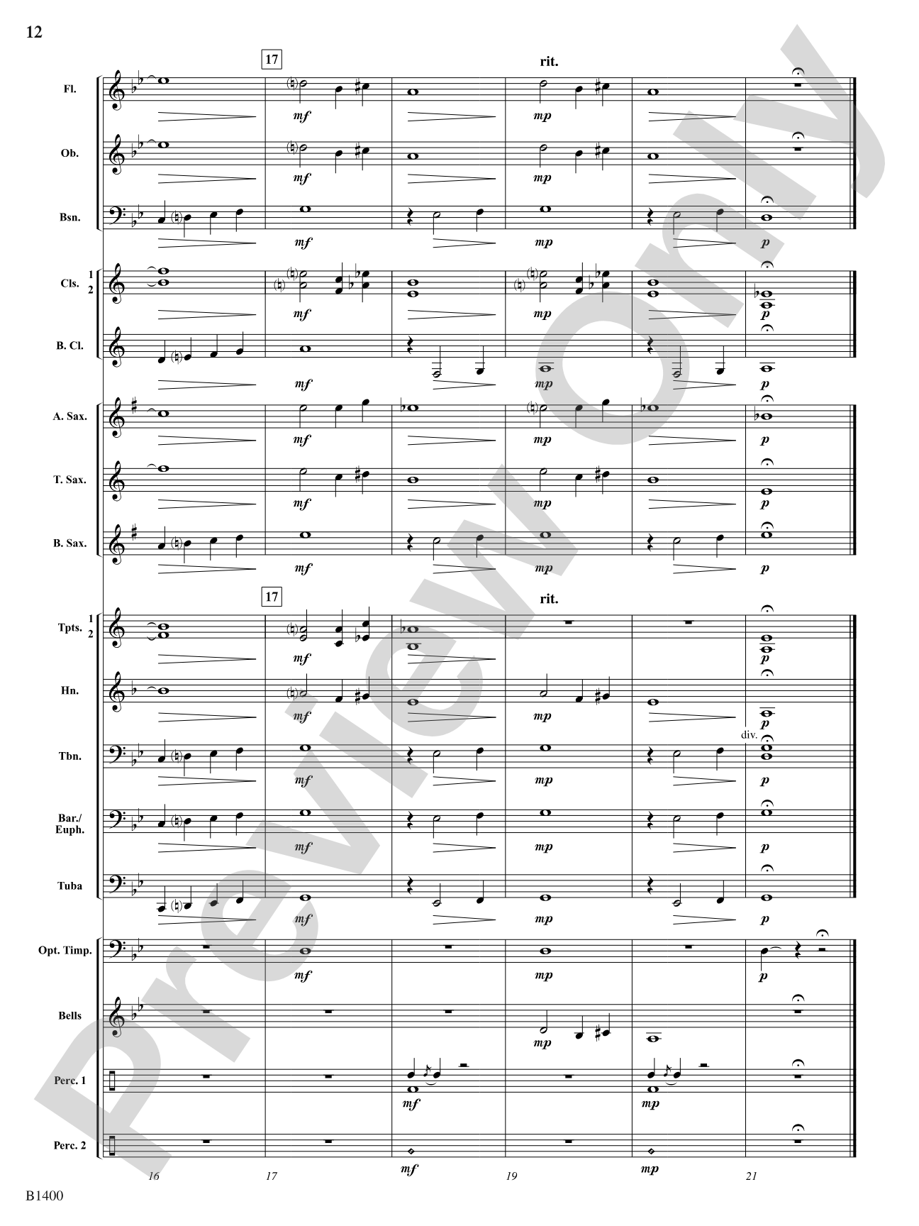 Scenes from an Ocean Voyage: Concert Band Conductor Score & Parts