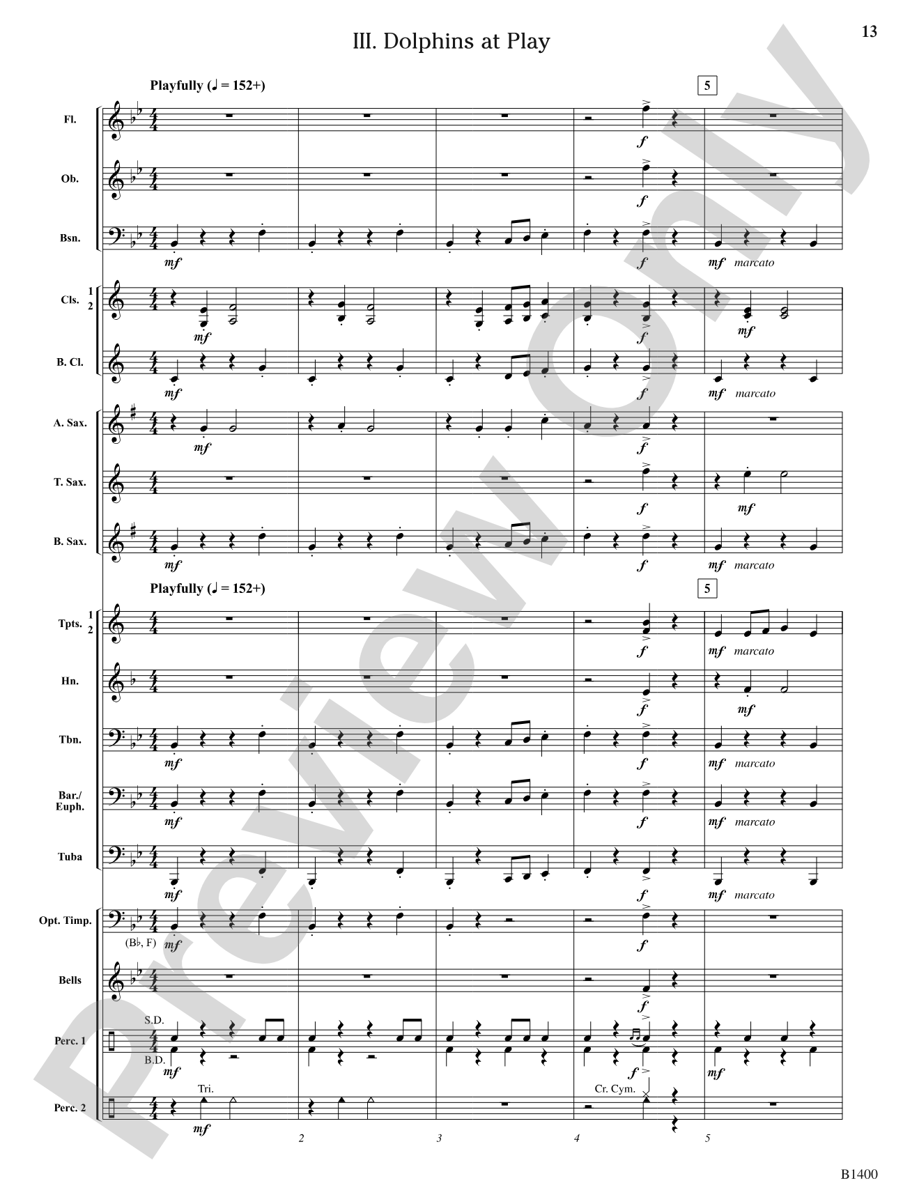 Scenes from an Ocean Voyage: Concert Band Conductor Score & Parts