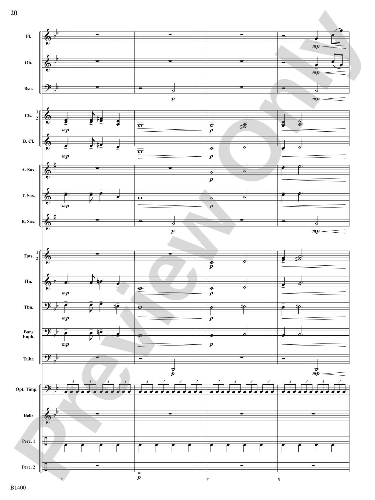Scenes from an Ocean Voyage: Concert Band Conductor Score & Parts