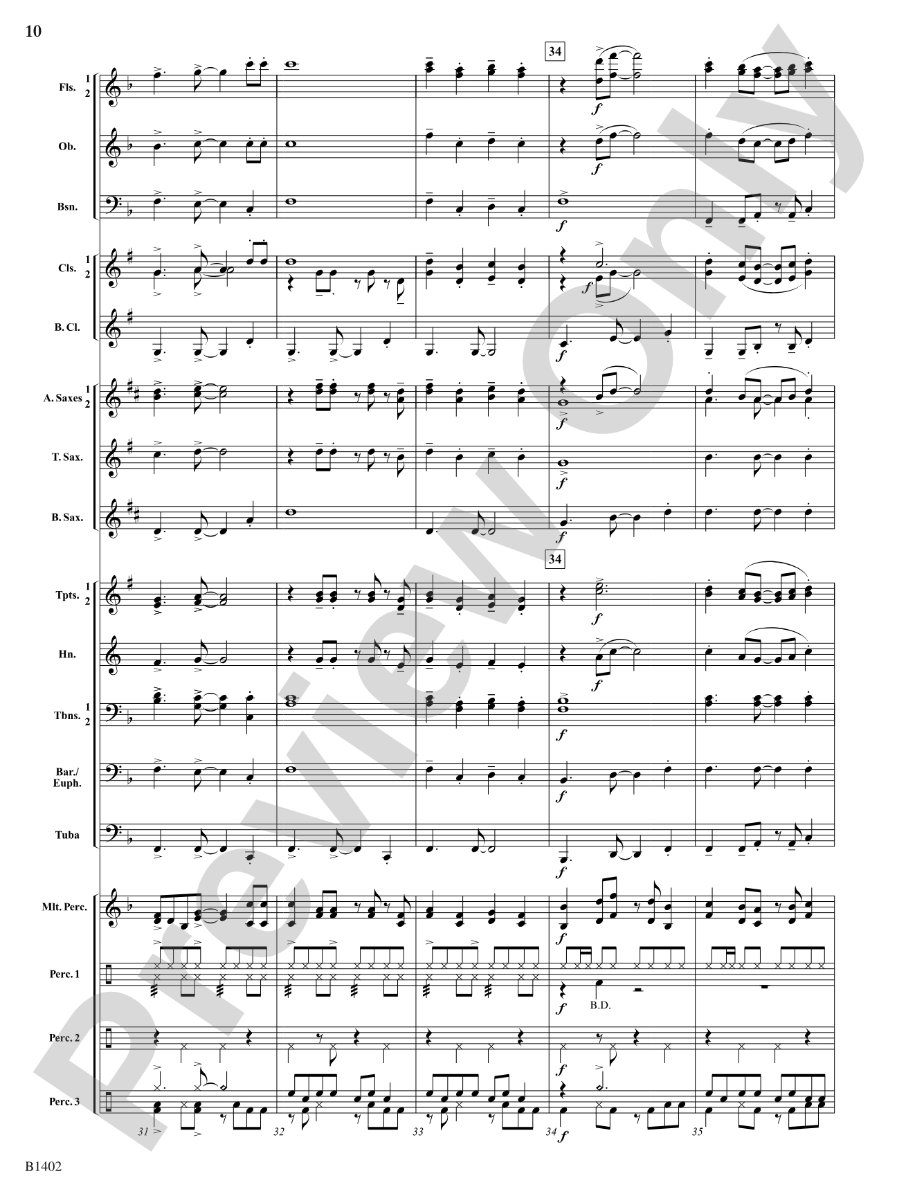 A Jammin' Caribbean Christmas: Concert Band Conductor Score & Parts