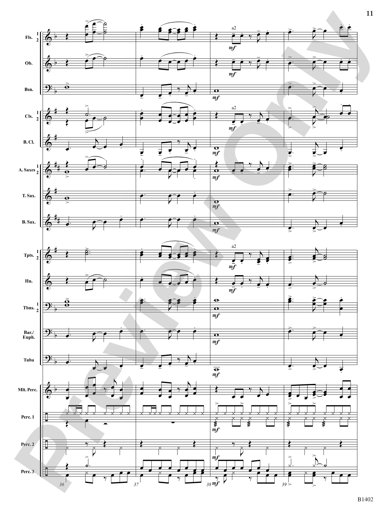 A Jammin' Caribbean Christmas: Concert Band Conductor Score & Parts