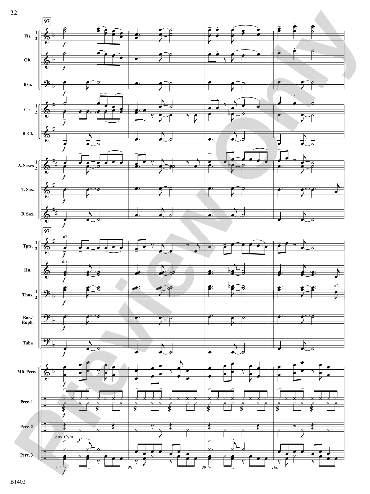 A Jammin' Caribbean Christmas: Concert Band Conductor Score & Parts